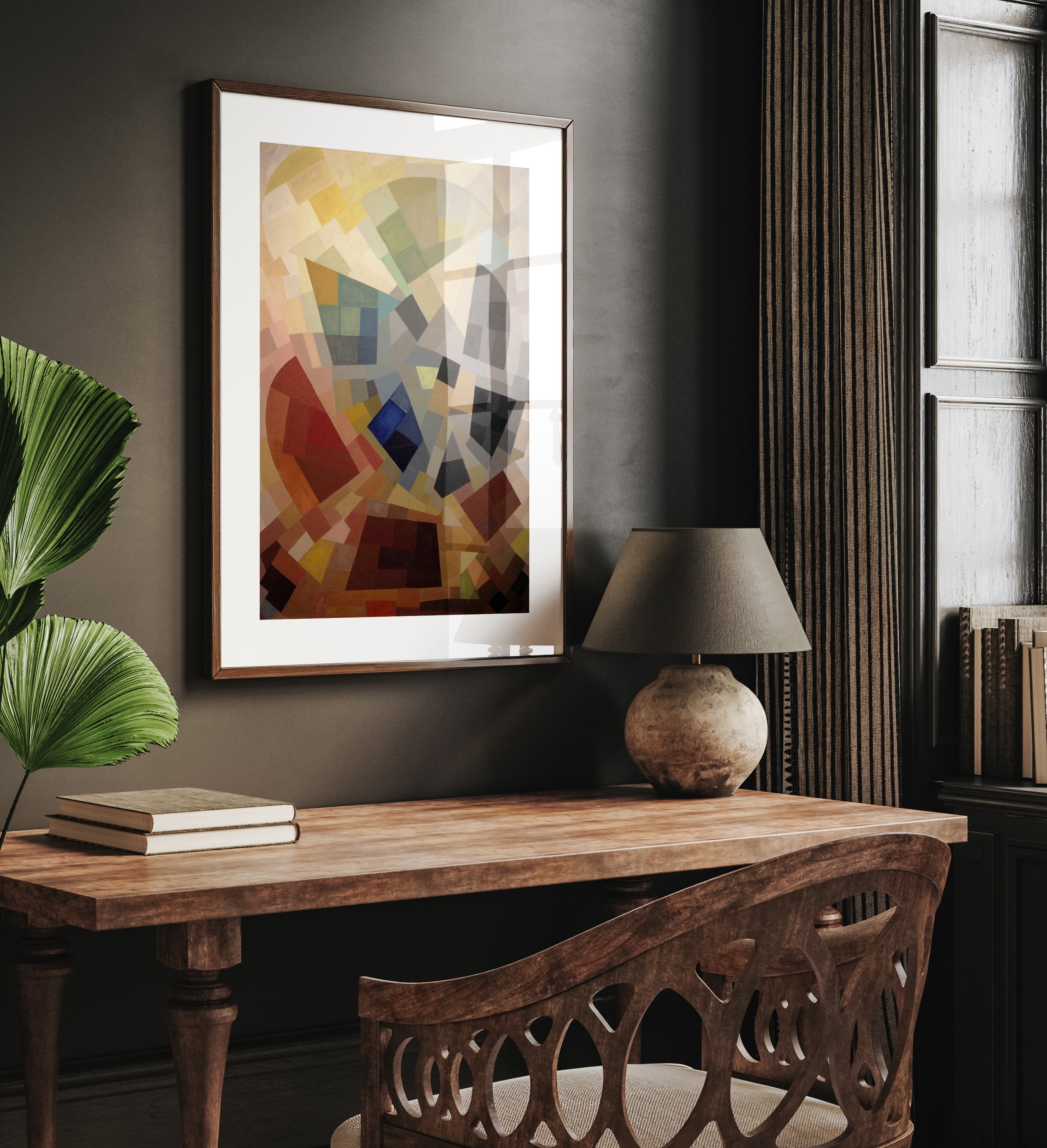 Otto Freundlich - Komposition (1939) | Colorful Vintage Abstract Art (available handframed or unframed) - 9ArtPrints