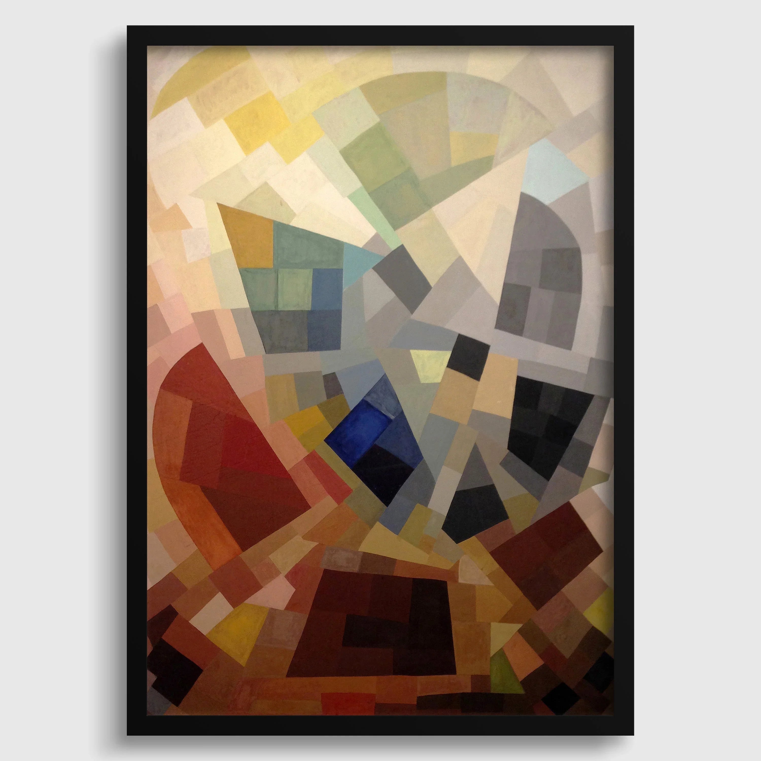 Otto Freundlich - Komposition (1939) | Colorful Vintage Abstract Art (available handframed or unframed) - 9ArtPrints