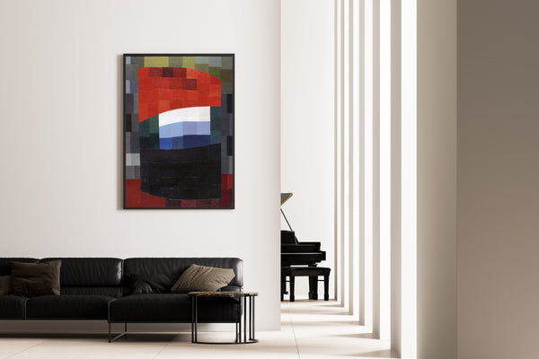 Otto Freundlich — My Sky is Red (1933) | Mein Himmel ist rot — Abstract Fine Art Print