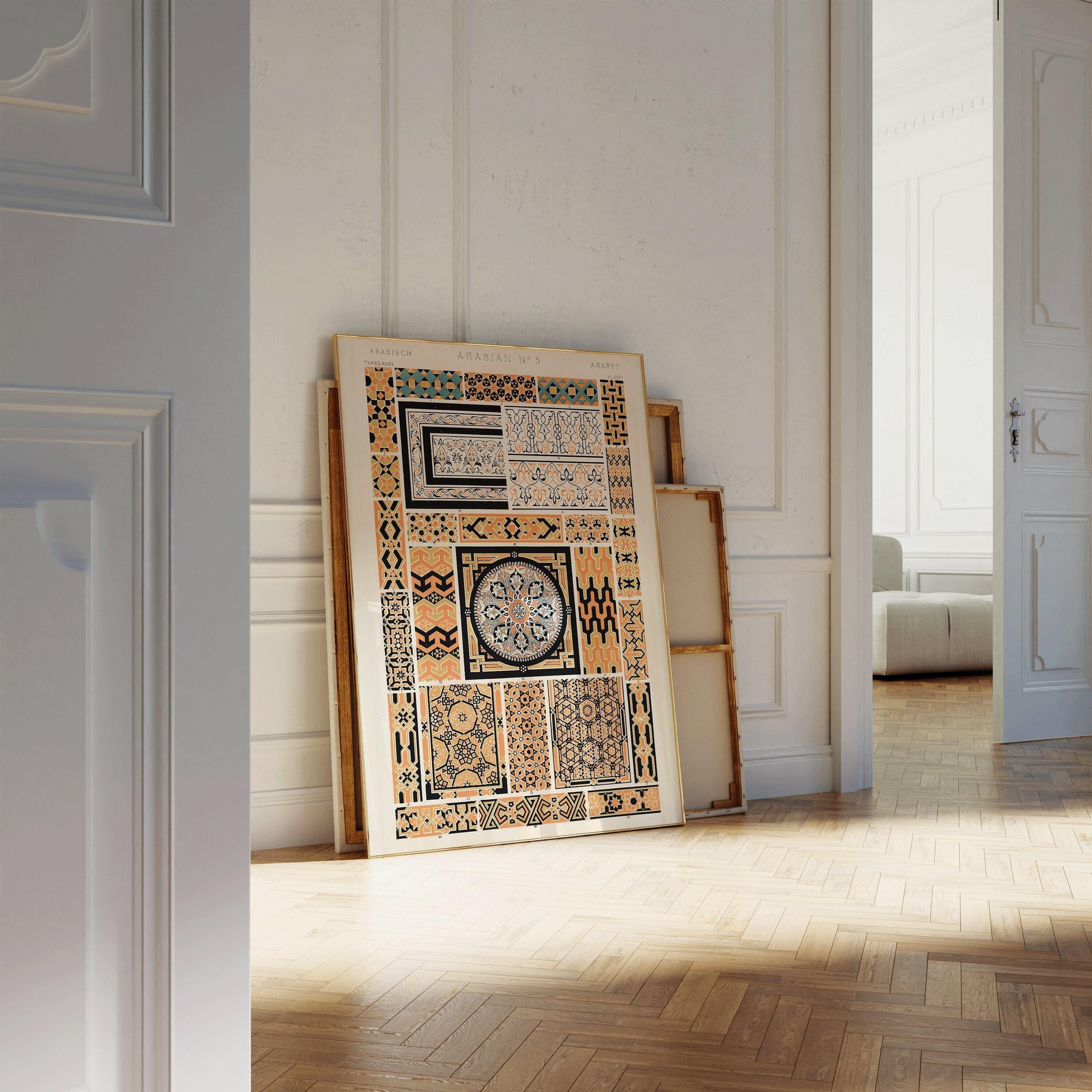 Owen Jones - Arabesque | Vintage Victorian Orientalist Pattern Art (available handframed or unframed) - 9ArtPrints