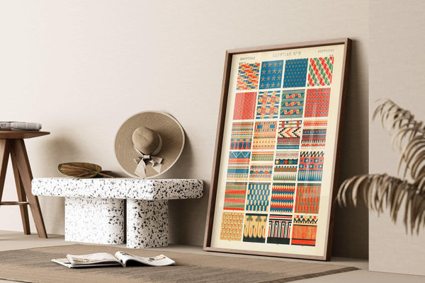 Owen Jones — Egyptian | Grammar of Ornament Design Print