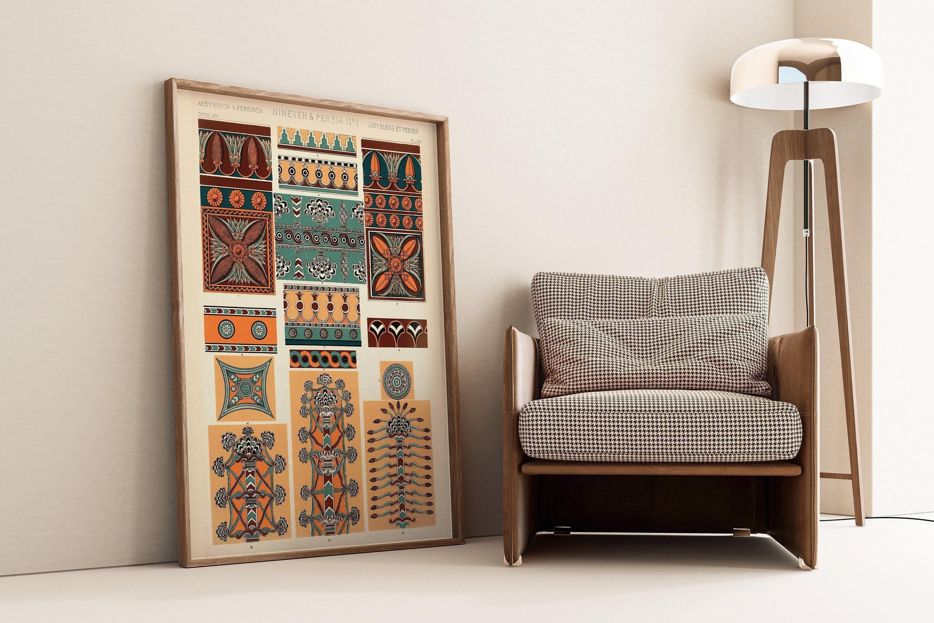 Owen Jones - Persian | Vintage Victorian Orientalist Pattern Art (available handframed or unframed) - 9ArtPrints