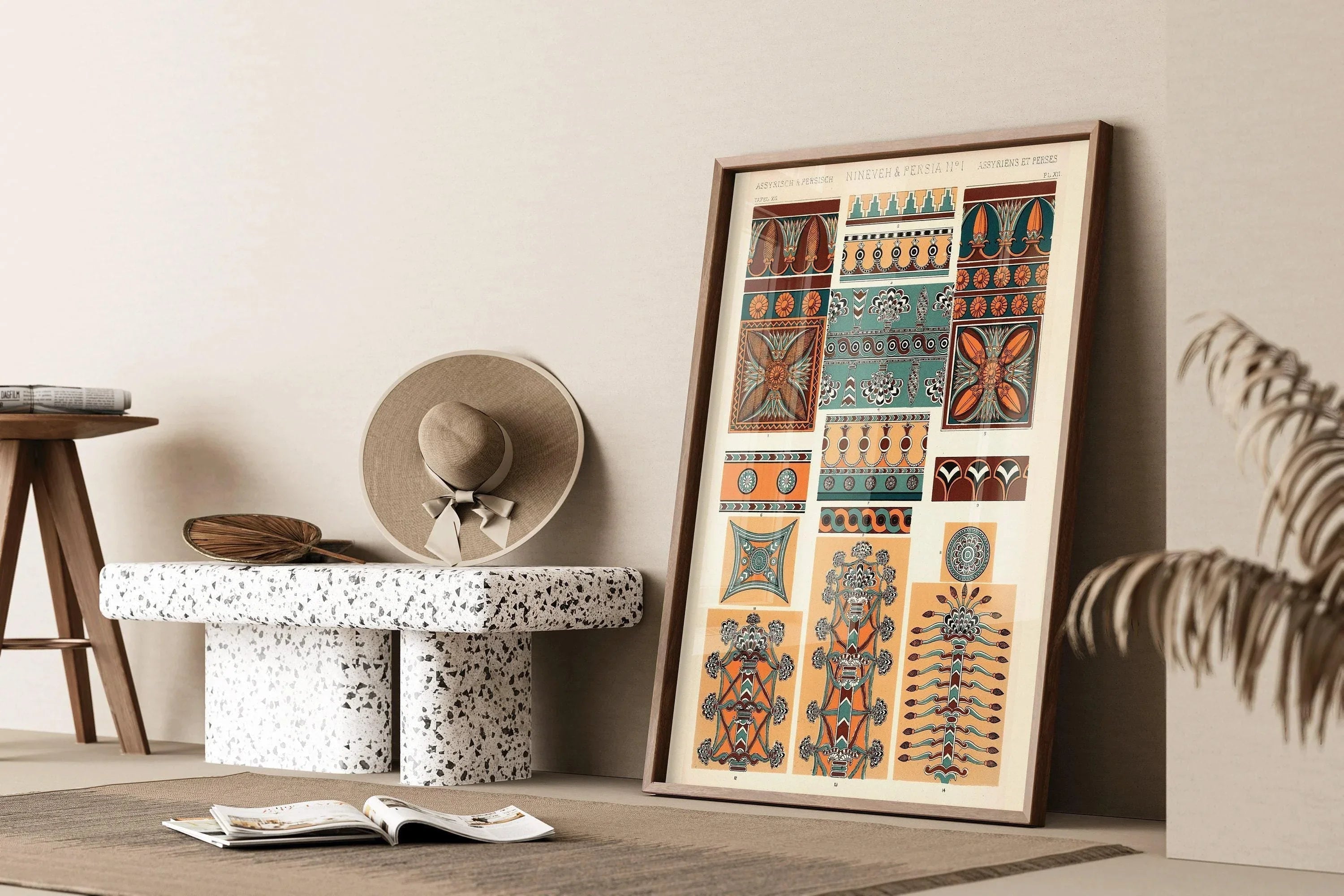 Owen Jones - Persian | Vintage Victorian Orientalist Pattern Art (available handframed or unframed) - 9ArtPrints