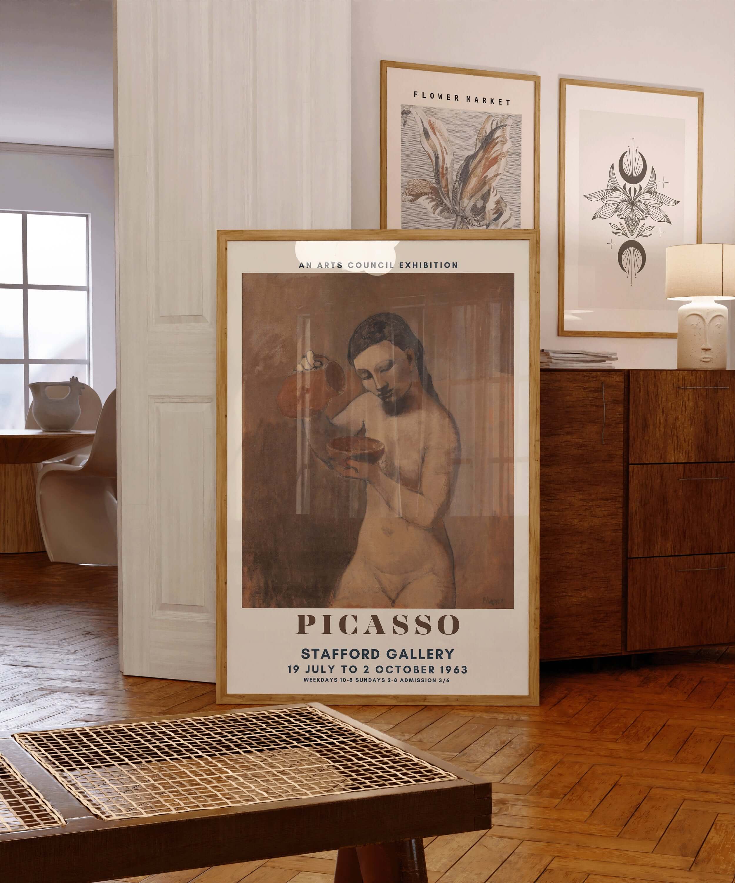 Pablo Picasso - Nude with a Jug | Famous Art (available framed or unframed) - 9ArtPrints