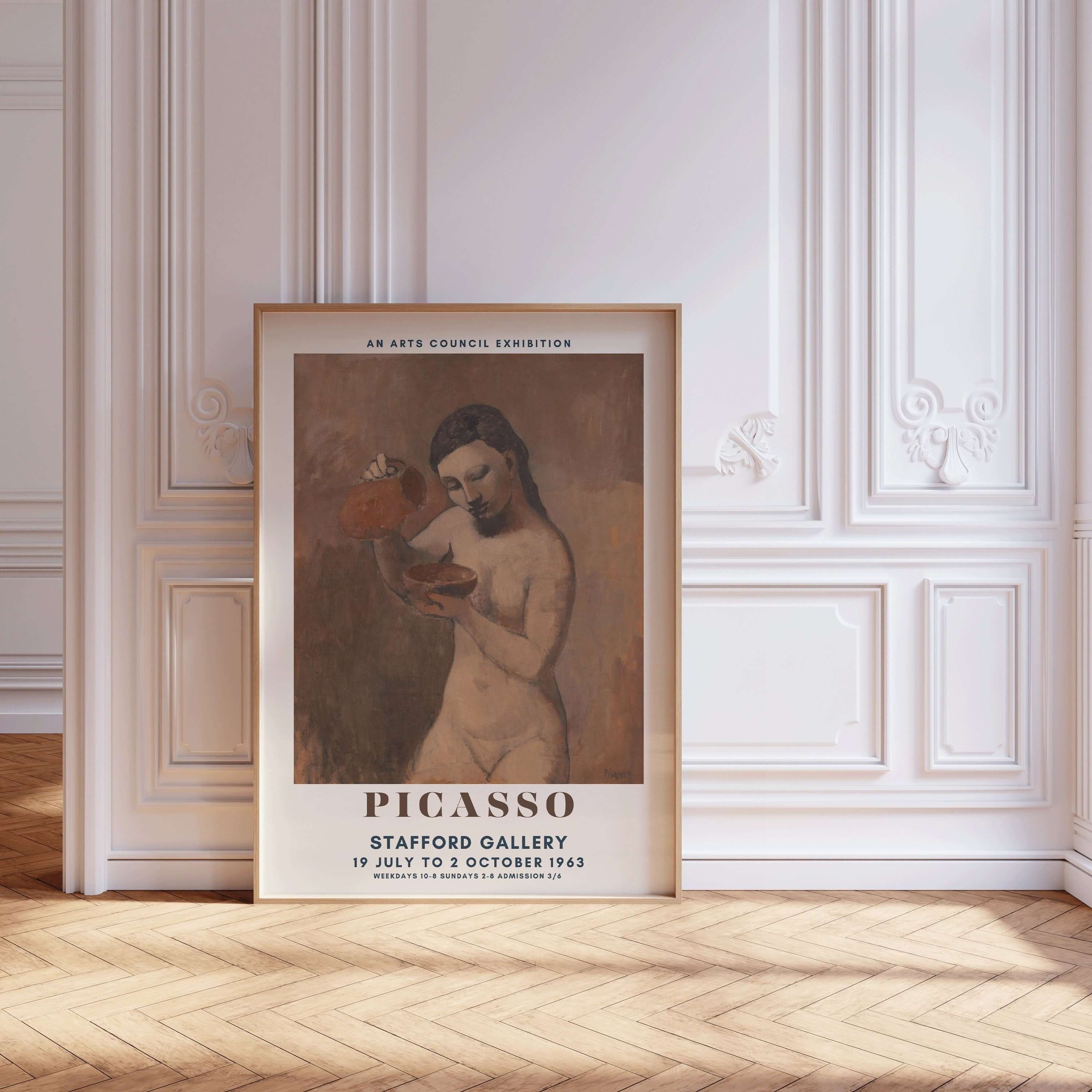 Pablo Picasso - Nude with a Jug | Famous Art (available framed or unframed) - 9ArtPrints