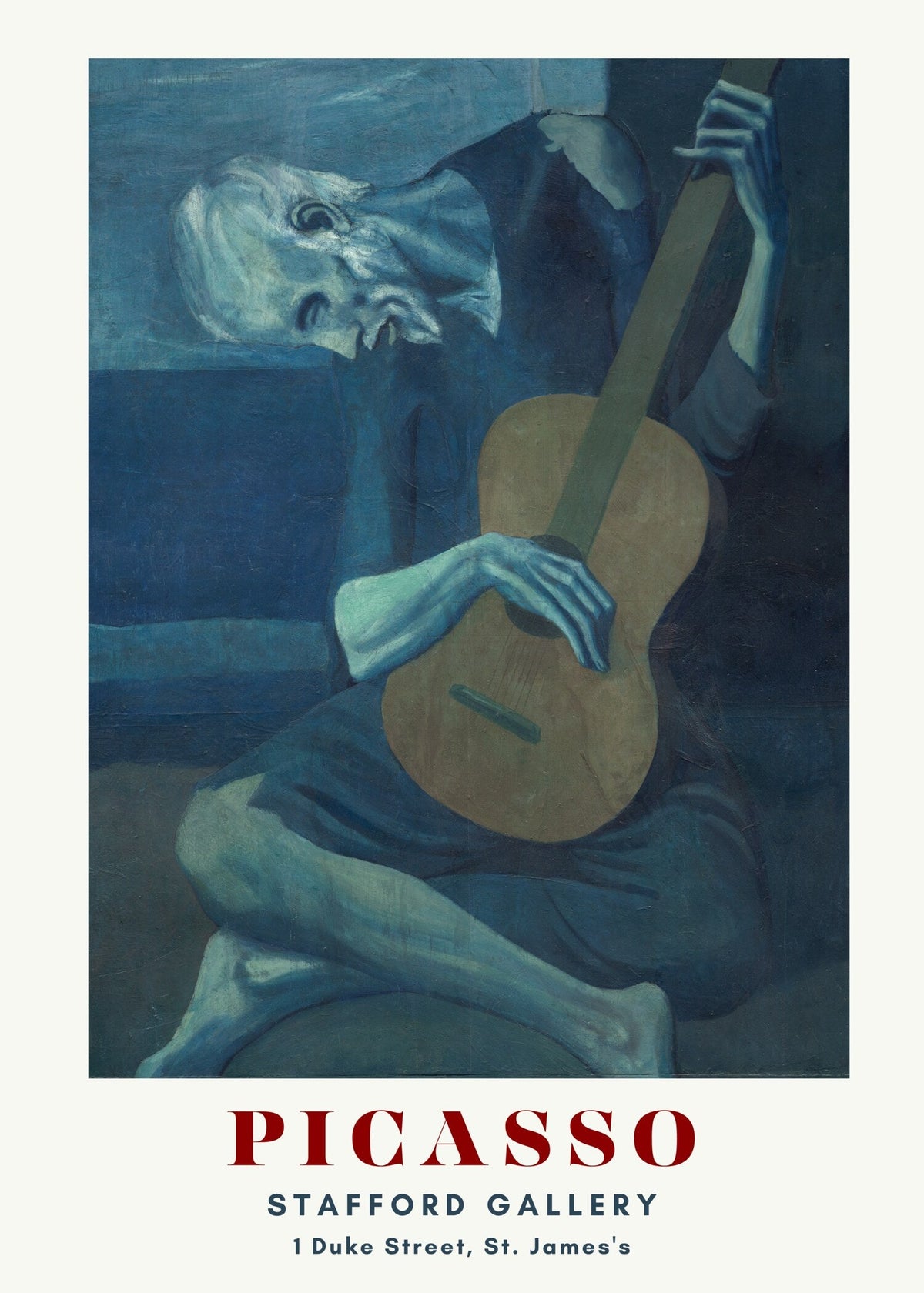 Pablo Picasso — The Old Guitarist | Fine Art Print - 9ArtPrints