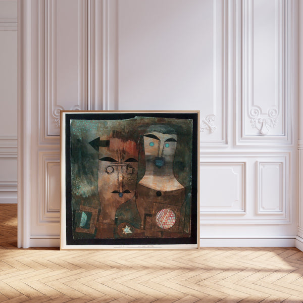 Paul Klee — A Pair of Gods (Ein Paar Götter) | Bauhaus Fine Art Print