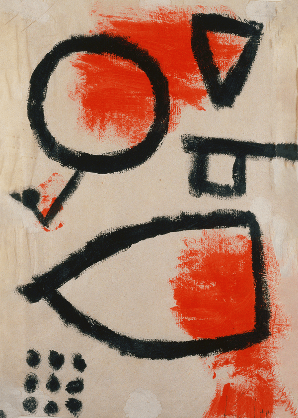 Paul Klee — Alea Jacta | Minimalist Abstract Art Print