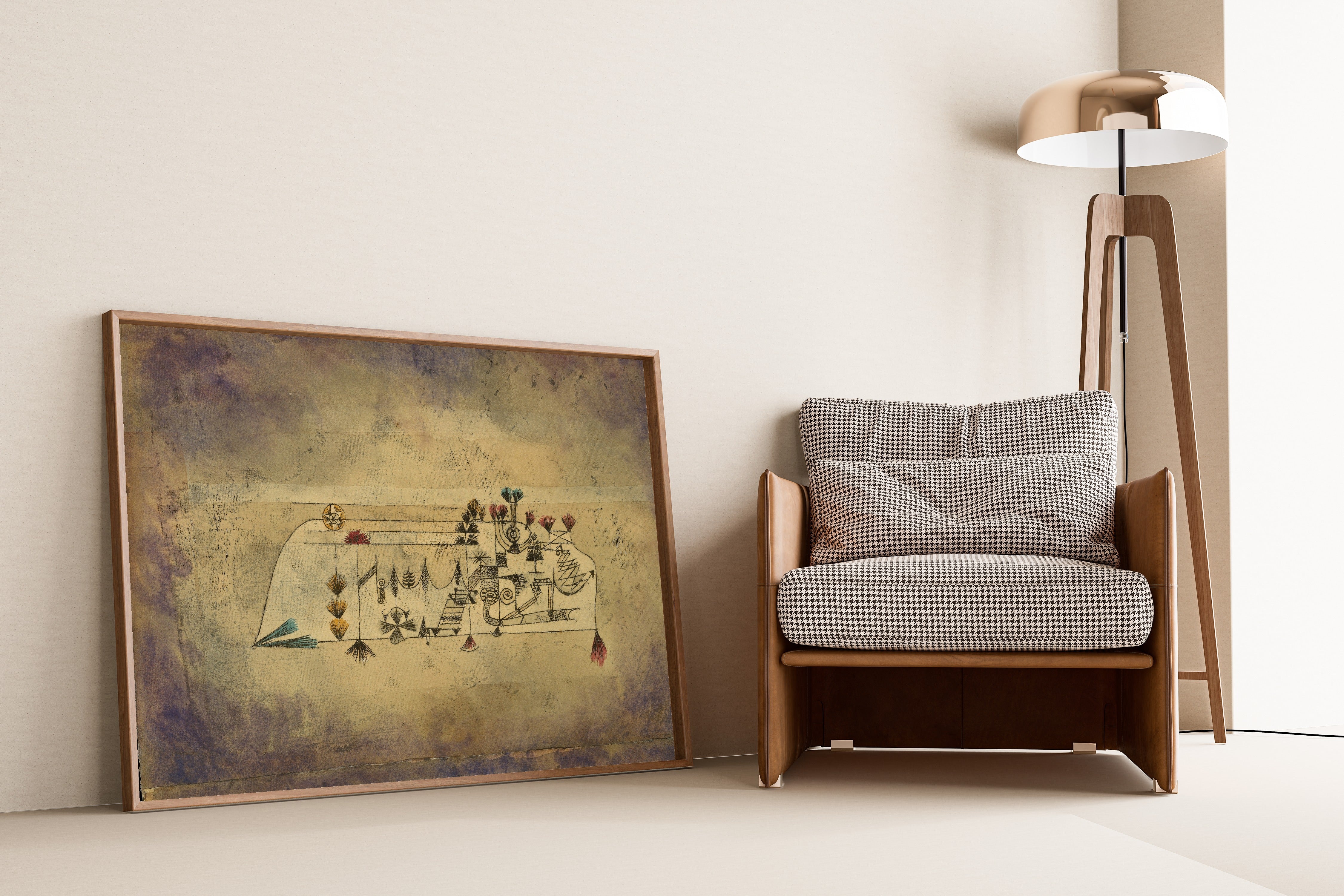 Paul Klee — All Souls Picture | Bauhaus Fine Art Print - 9ArtPrints
