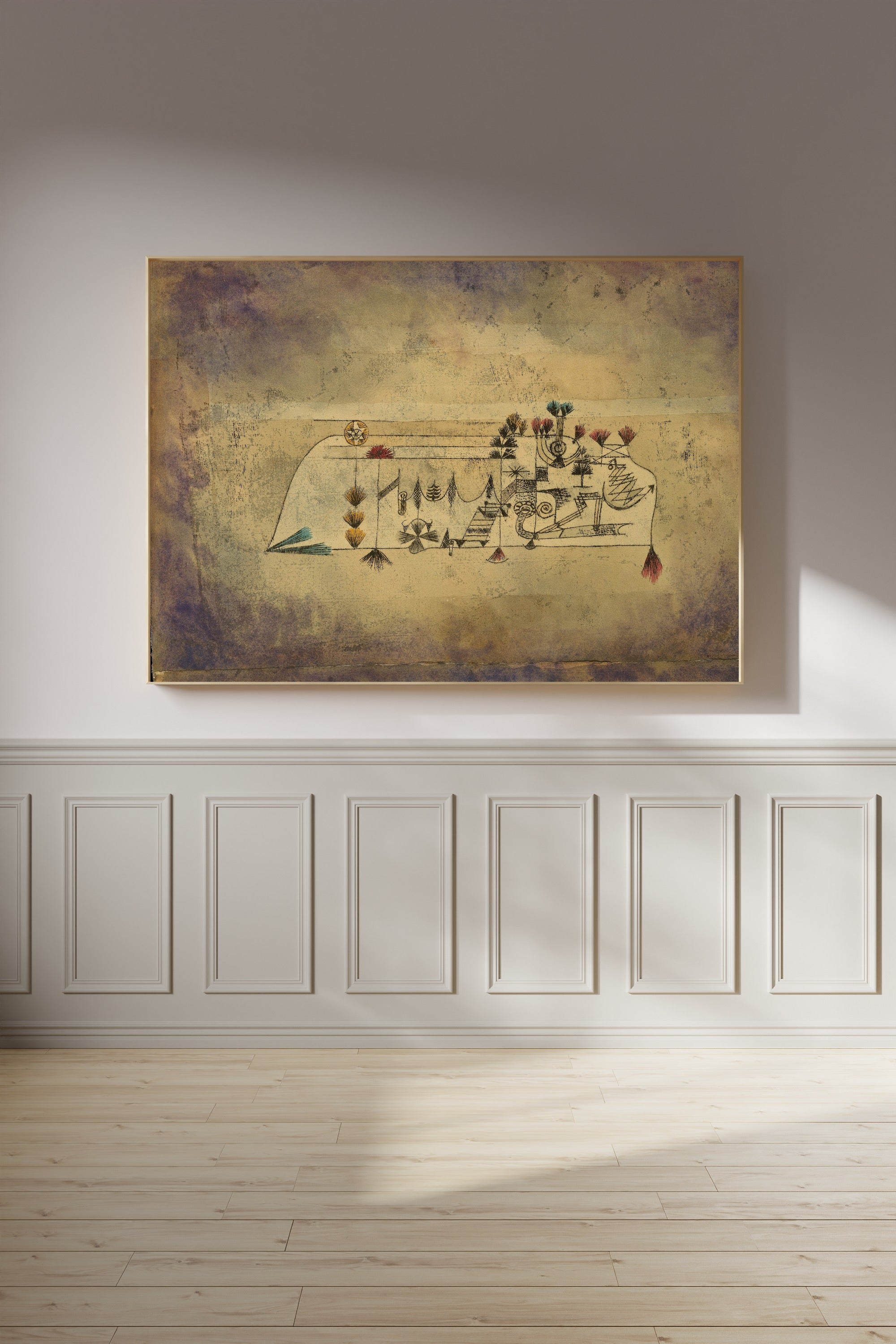 Paul Klee — All Souls Picture | Bauhaus Fine Art Print - 9ArtPrints