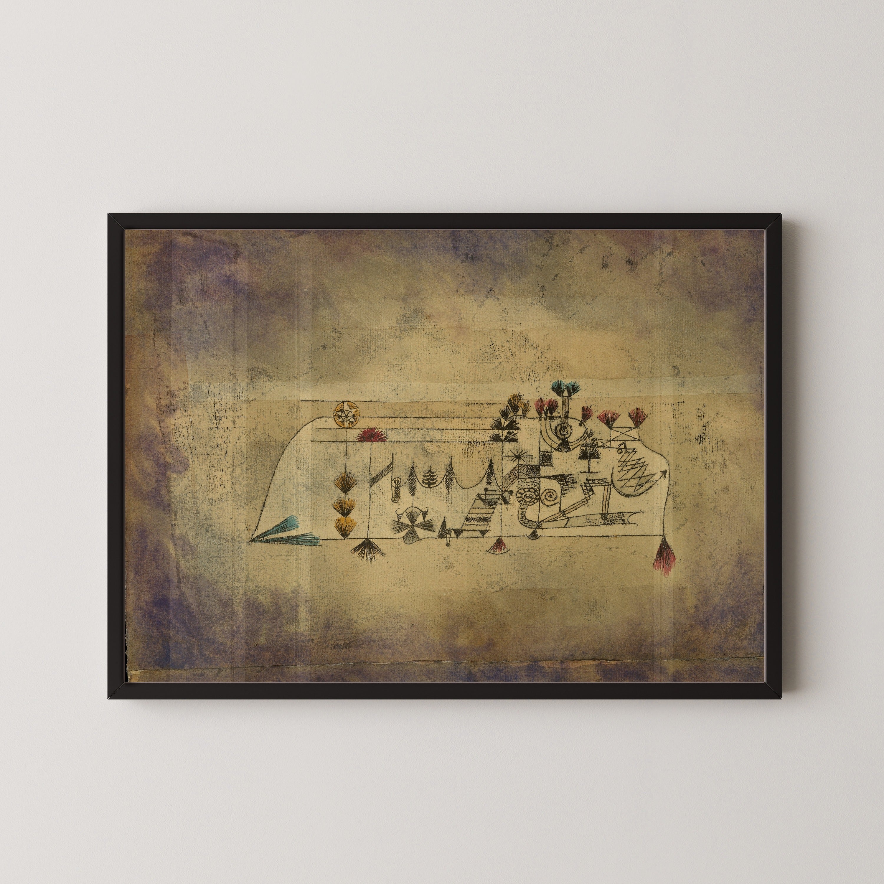 Paul Klee — All Souls Picture | Bauhaus Fine Art Print - 9ArtPrints