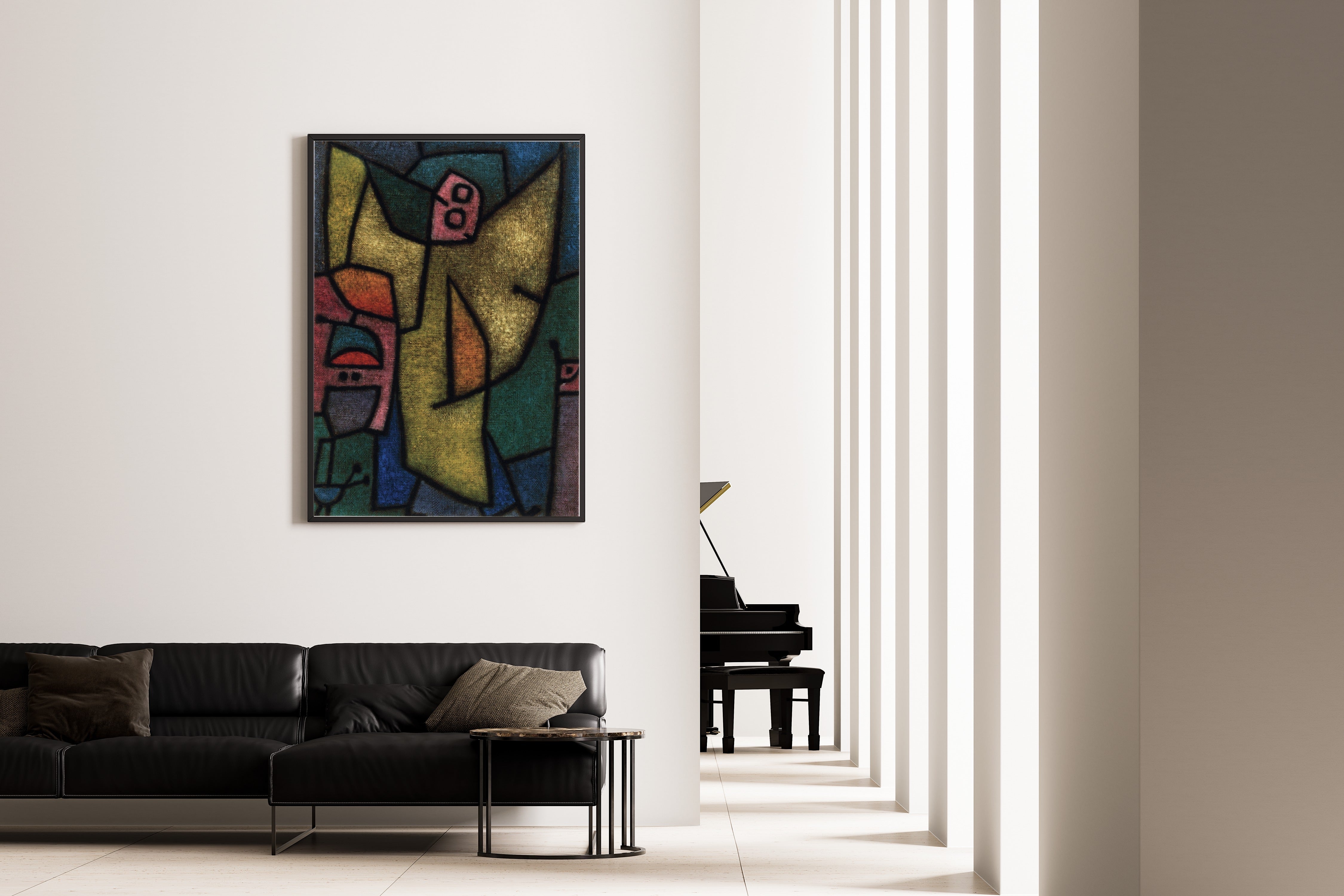 Paul Klee — Angelus Militans | Bauhaus Fine Art Print - 9ArtPrints