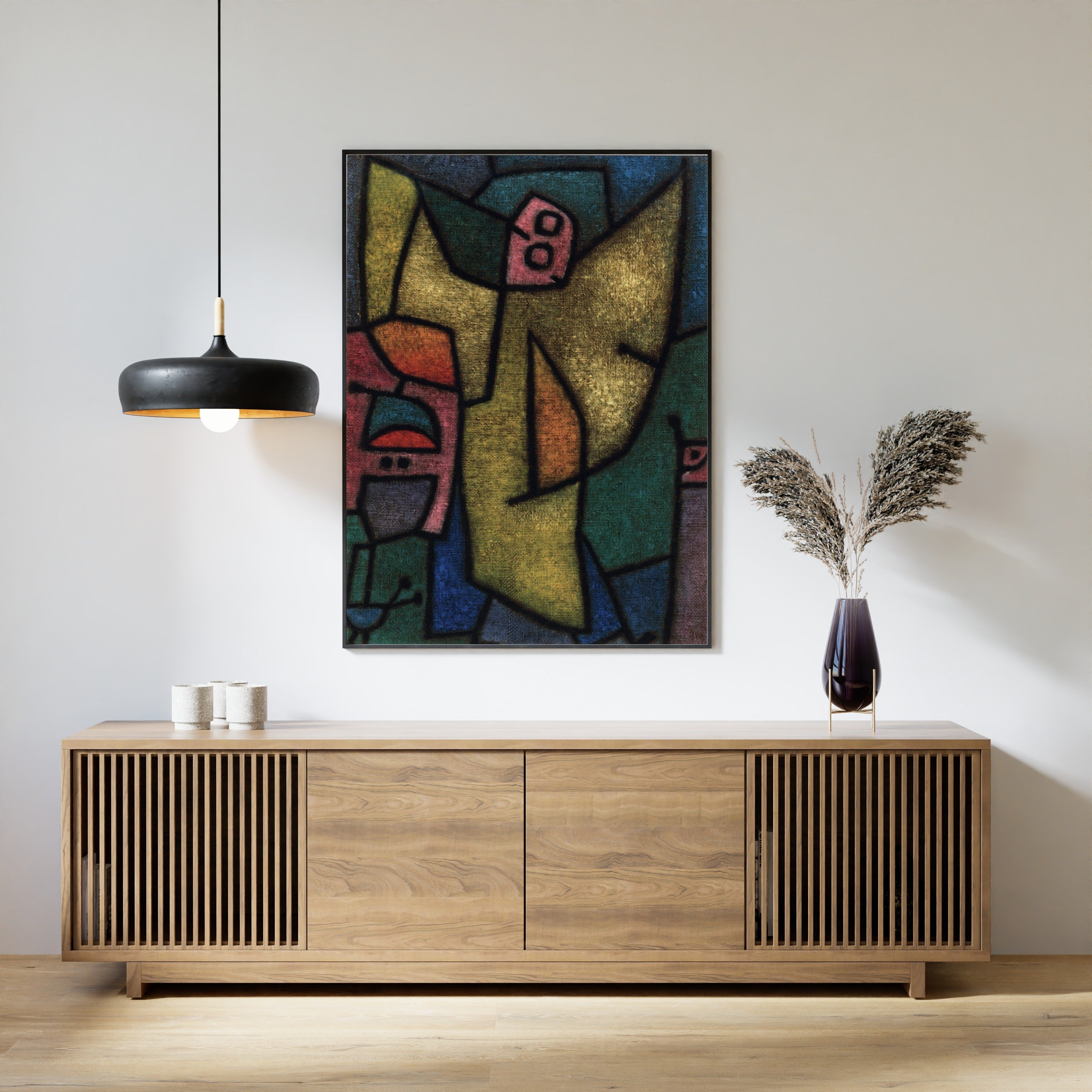 Paul Klee — Angelus Militans | Bauhaus Fine Art Print - 9ArtPrints