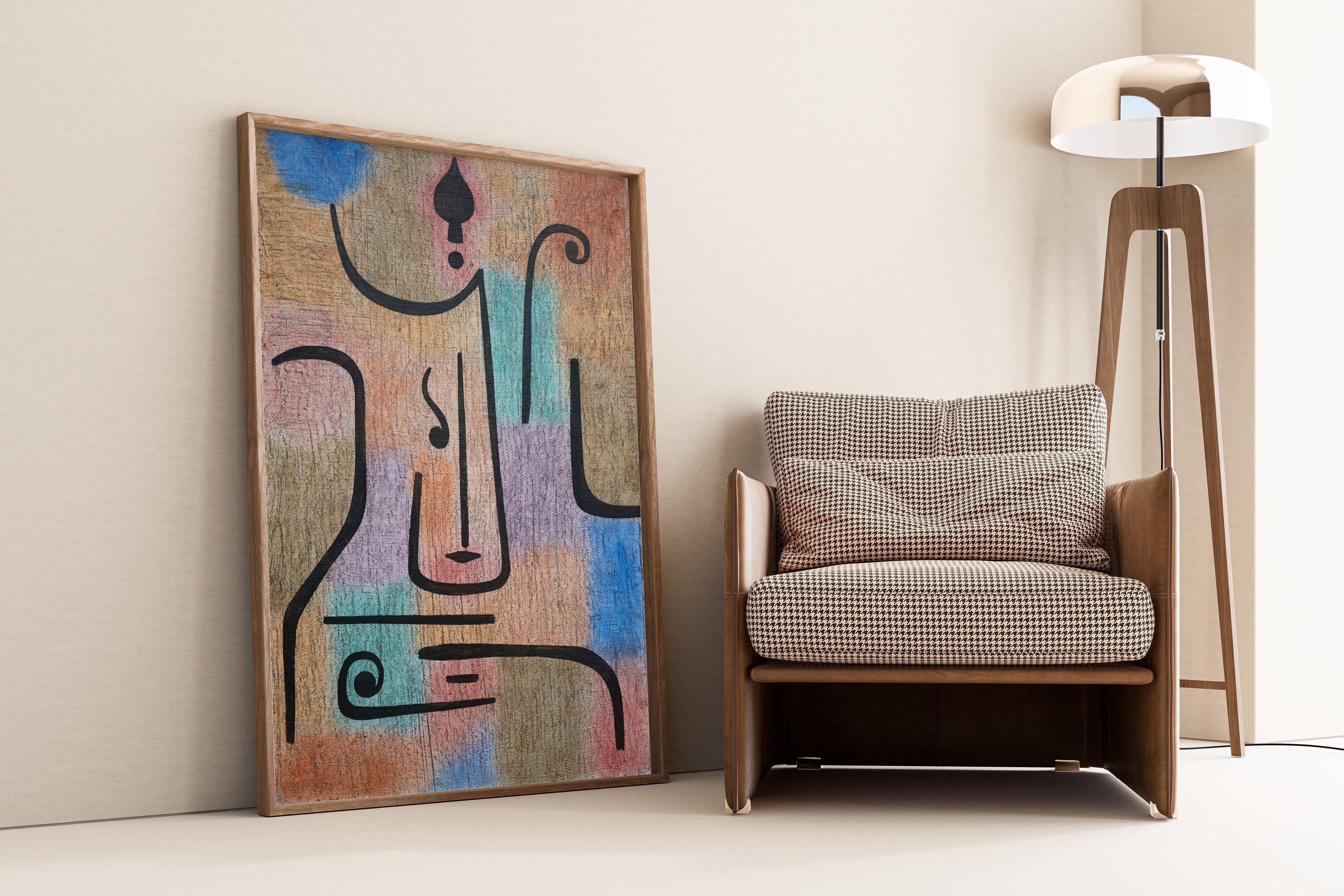 Paul Klee — Archangel (Erzengel) | Bauhaus Fine Art Print - 9ArtPrints
