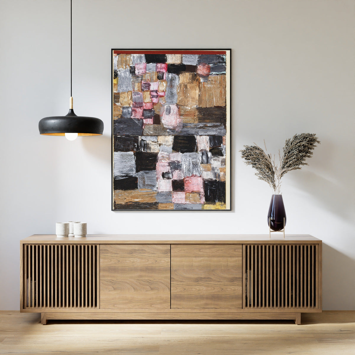 Paul Klee — Ascent of a Town | Bauhaus Fine Art Print - 9ArtPrints