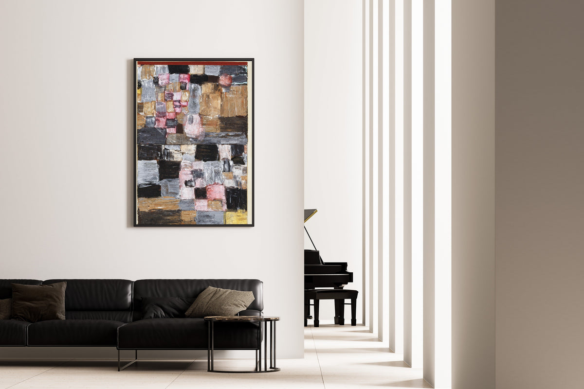 Paul Klee — Ascent of a Town | Bauhaus Fine Art Print - 9ArtPrints
