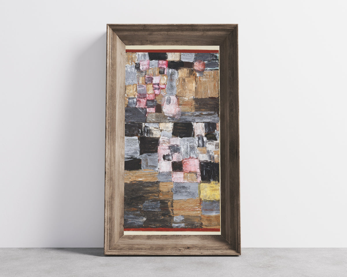 Paul Klee — Ascent of a Town | Bauhaus Fine Art Print - 9ArtPrints