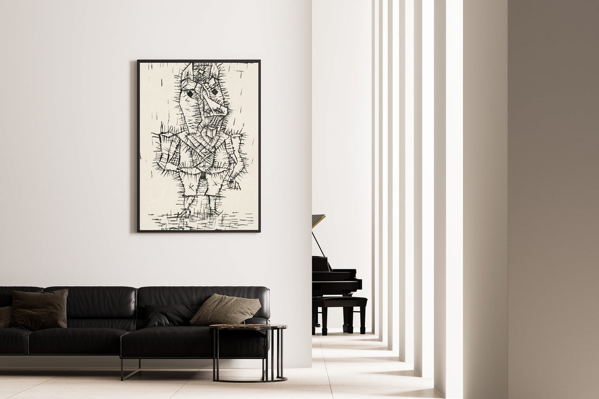Paul Klee — Ass (Esel) | Bauhaus Fine Art Print - 9ArtPrints