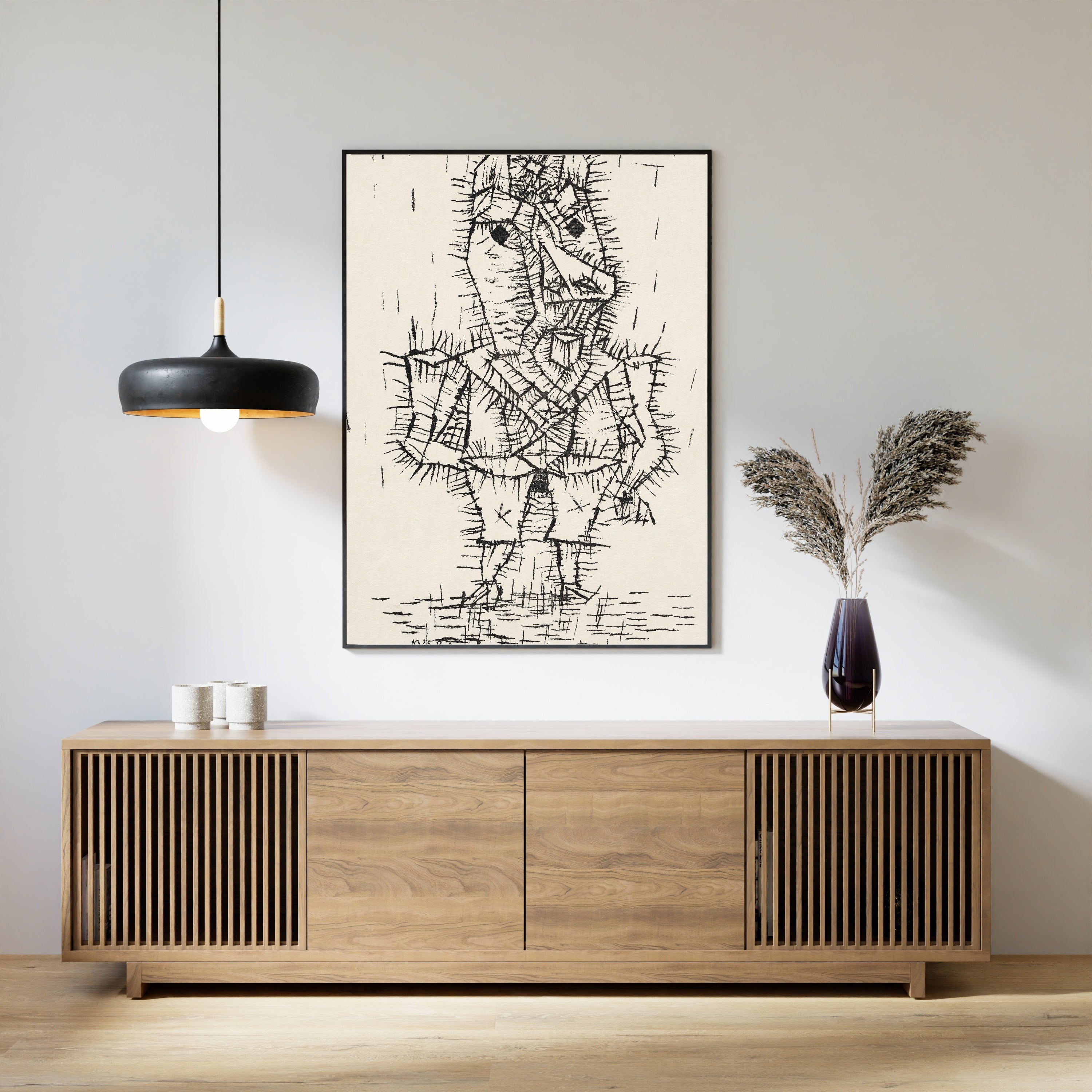 Paul Klee — Ass (Esel) | Bauhaus Fine Art Print - 9ArtPrints