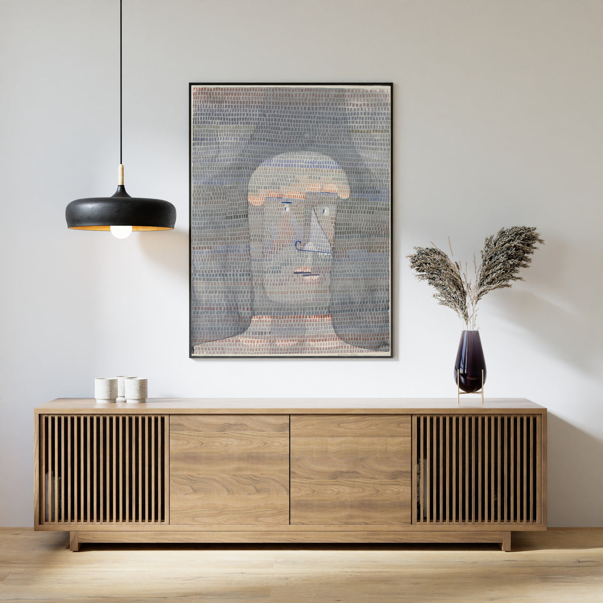 Paul Klee — Athlete's Head (Athleten-Kopf) | Bauhaus Fine Art Print - 9ArtPrints