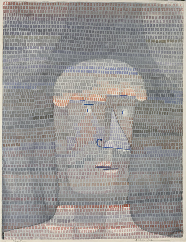 Paul Klee — Athlete's Head (Athleten-Kopf) | Bauhaus Fine Art Print