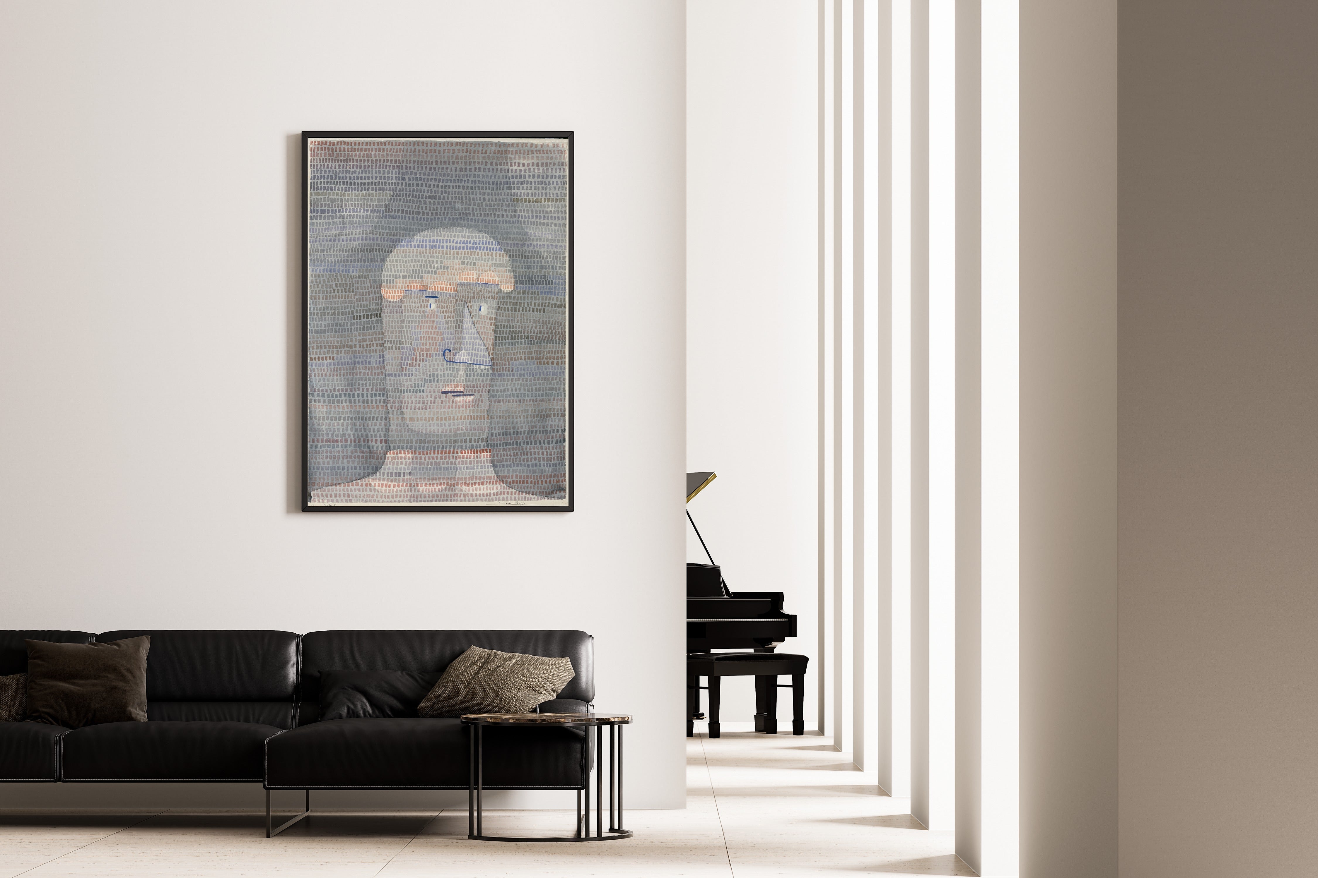 Paul Klee — Athlete's Head (Athleten-Kopf) | Bauhaus Fine Art Print - 9ArtPrints