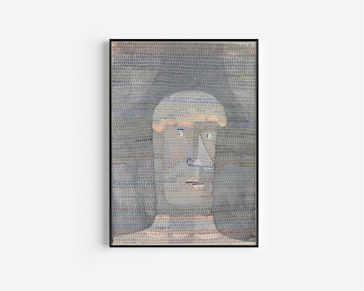 Paul Klee — Athlete's Head (Athleten-Kopf) | Bauhaus Fine Art Print - 9ArtPrints