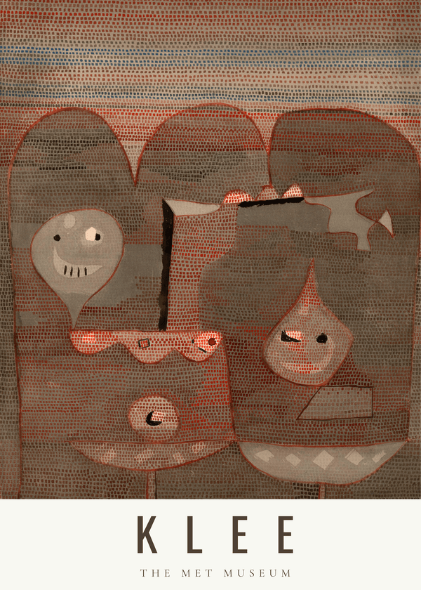 Paul Klee — Barbarian Sacrifice | Bauhaus Abstract Print
