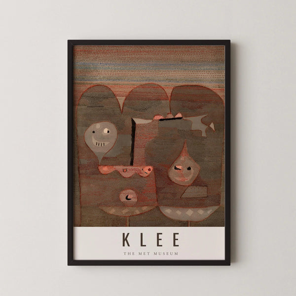 Paul Klee — Barbarian Sacrifice | Bauhaus Abstract Print