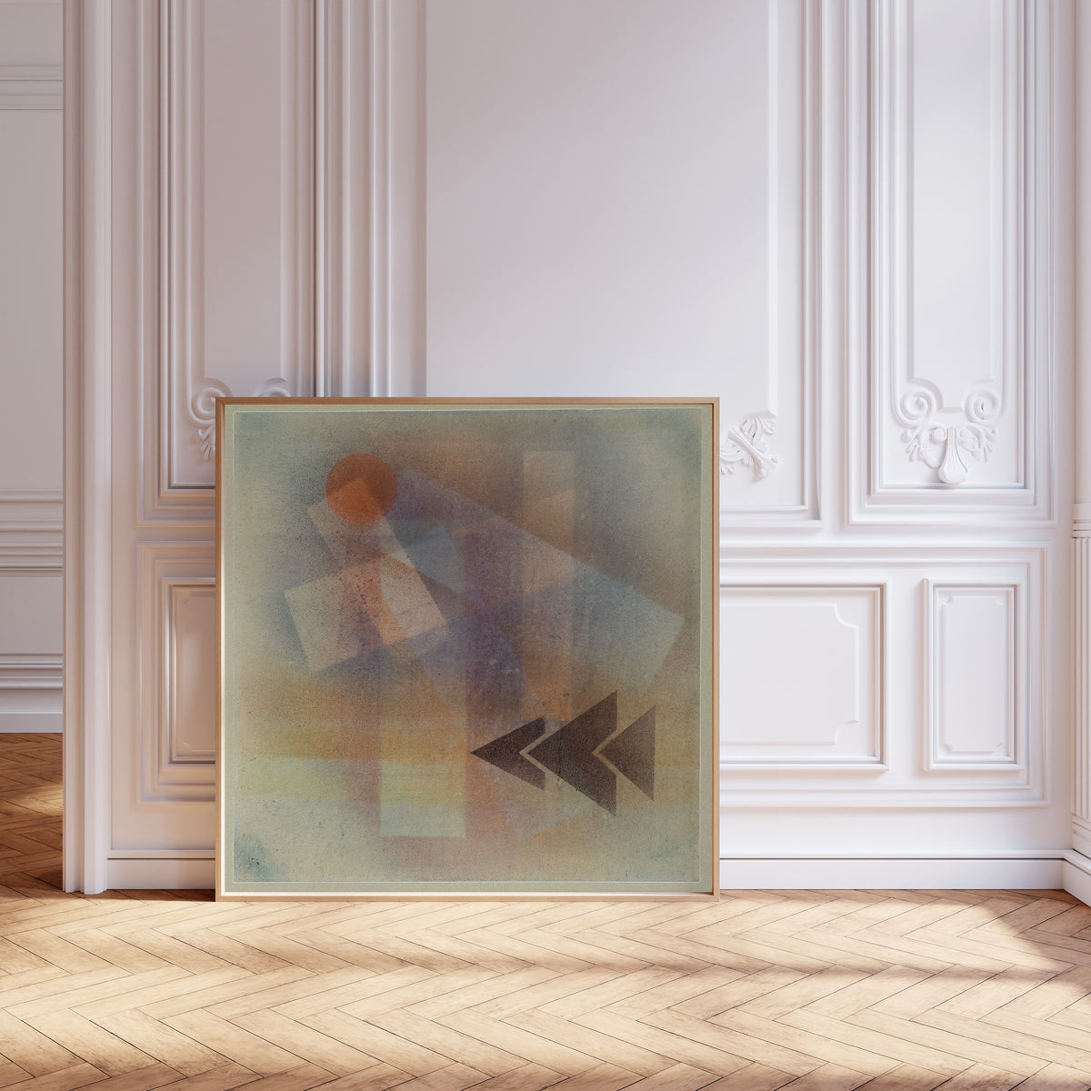 Paul Klee - Bauhaus Vintage Mid - century Modern Abstract Art Print (available handframed or unframed) 1x1 - 9ArtPrints