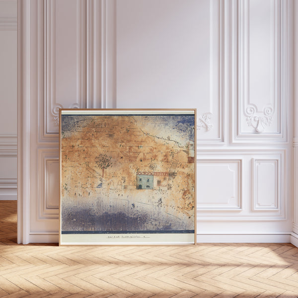 Paul Klee — Bay M on Sicily (Bucht M. auf Sizilien) | Bauhaus Fine Art Print