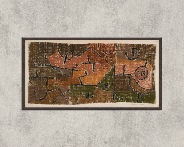 Paul Klee — Black Mass (Schwarze Messe) | Bauhaus Fine Art Print