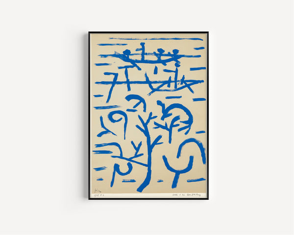 Paul Klee — Boats in the Flood (Boote in der Überflutung) | Bauhaus Fine Art Print