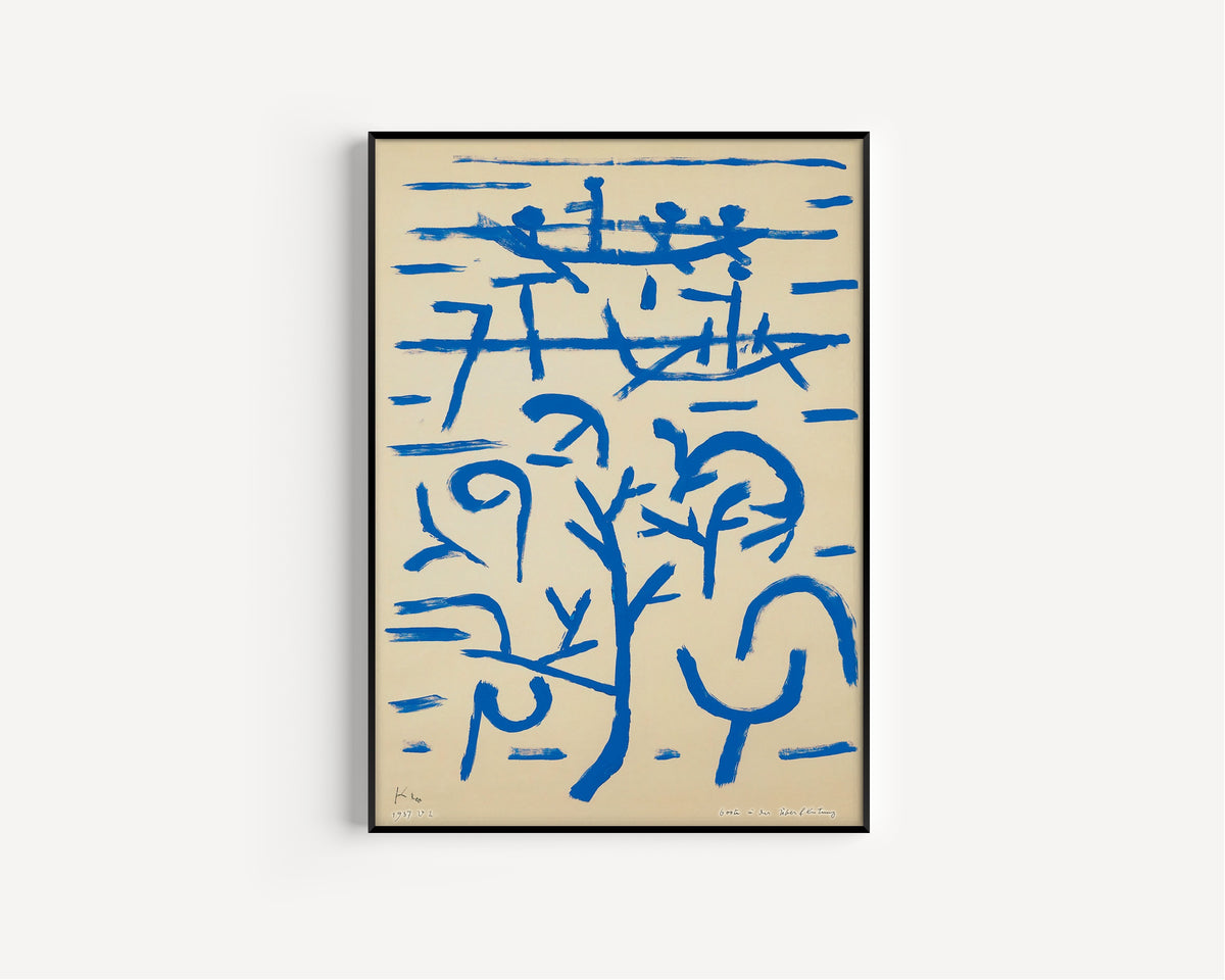 Paul Klee — Boats in the Flood (Boote in der Überflutung) | Bauhaus Fine Art Print - 9ArtPrints