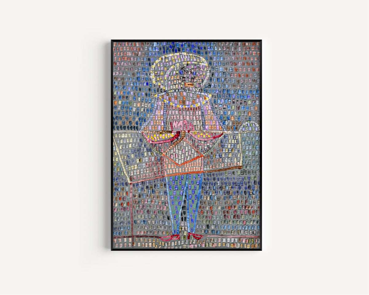 Paul Klee — Boy in Fancy Dress | Bauhaus Fine Art Print - 9ArtPrints