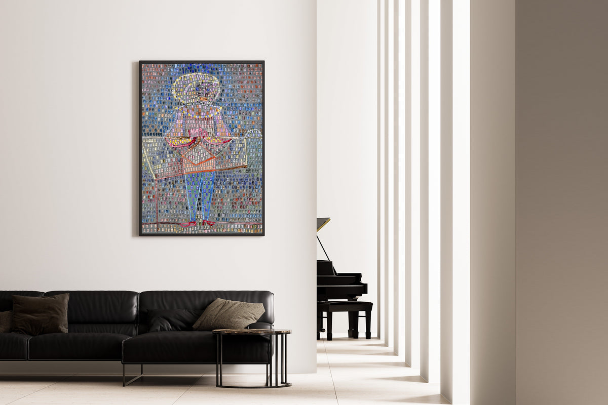 Paul Klee — Boy in Fancy Dress | Bauhaus Fine Art Print - 9ArtPrints