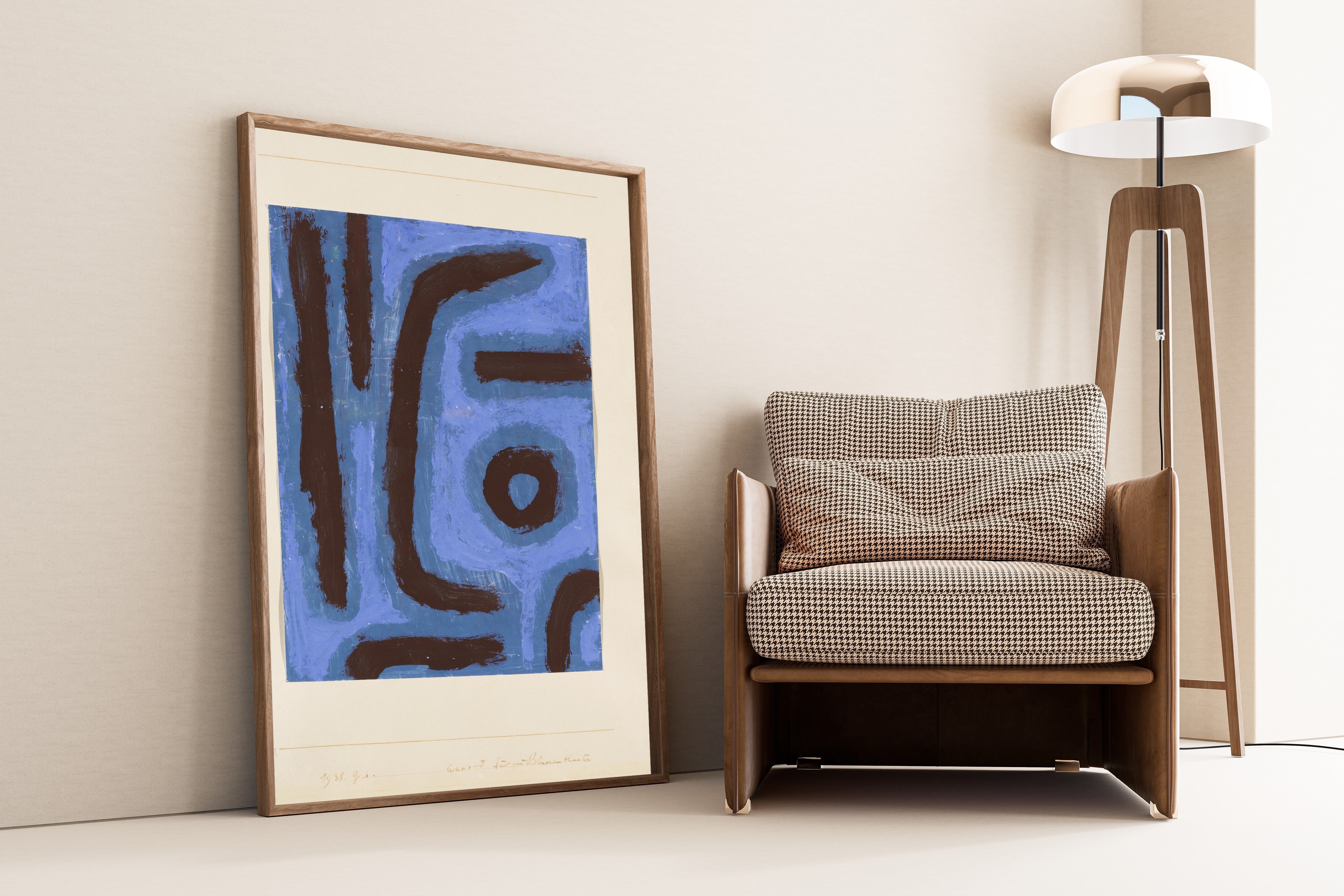 Paul Klee — Chord for a Flower Theater | Bauhaus Fine Art Print - 9ArtPrints