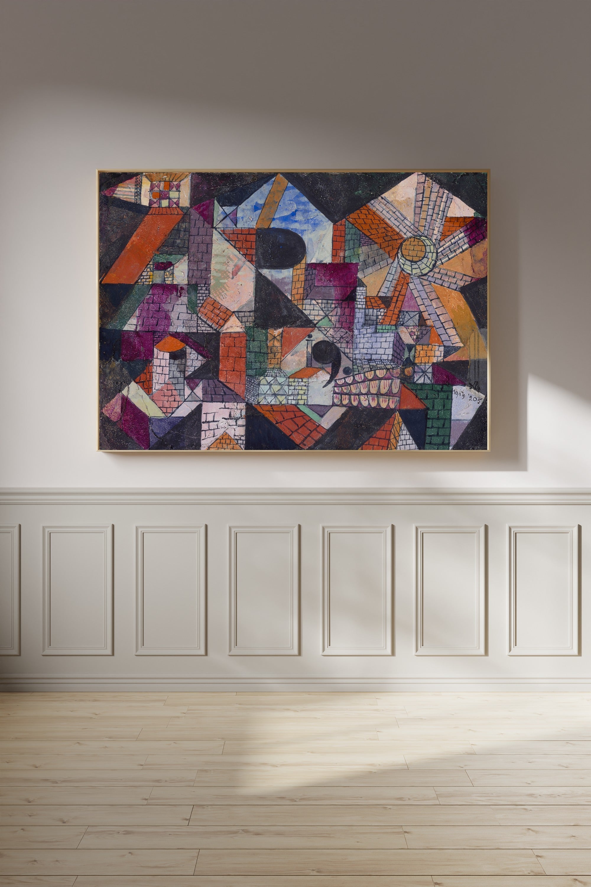 Paul Klee — City R (Stadt R) | Bauhaus Fine Art Print - 9ArtPrints