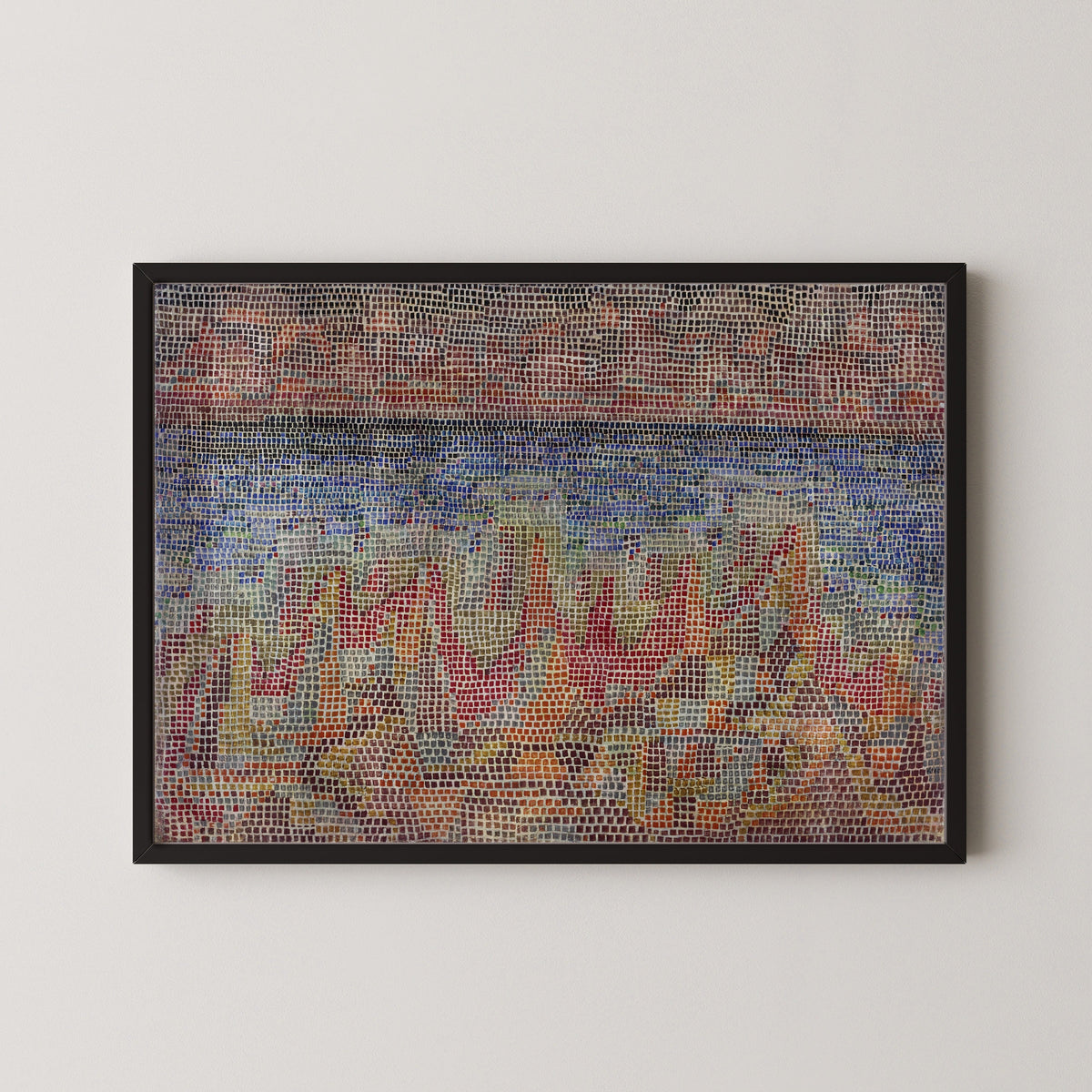 Paul Klee — Cliffs by the Sea | Bauhaus Fine Art Print - 9ArtPrints