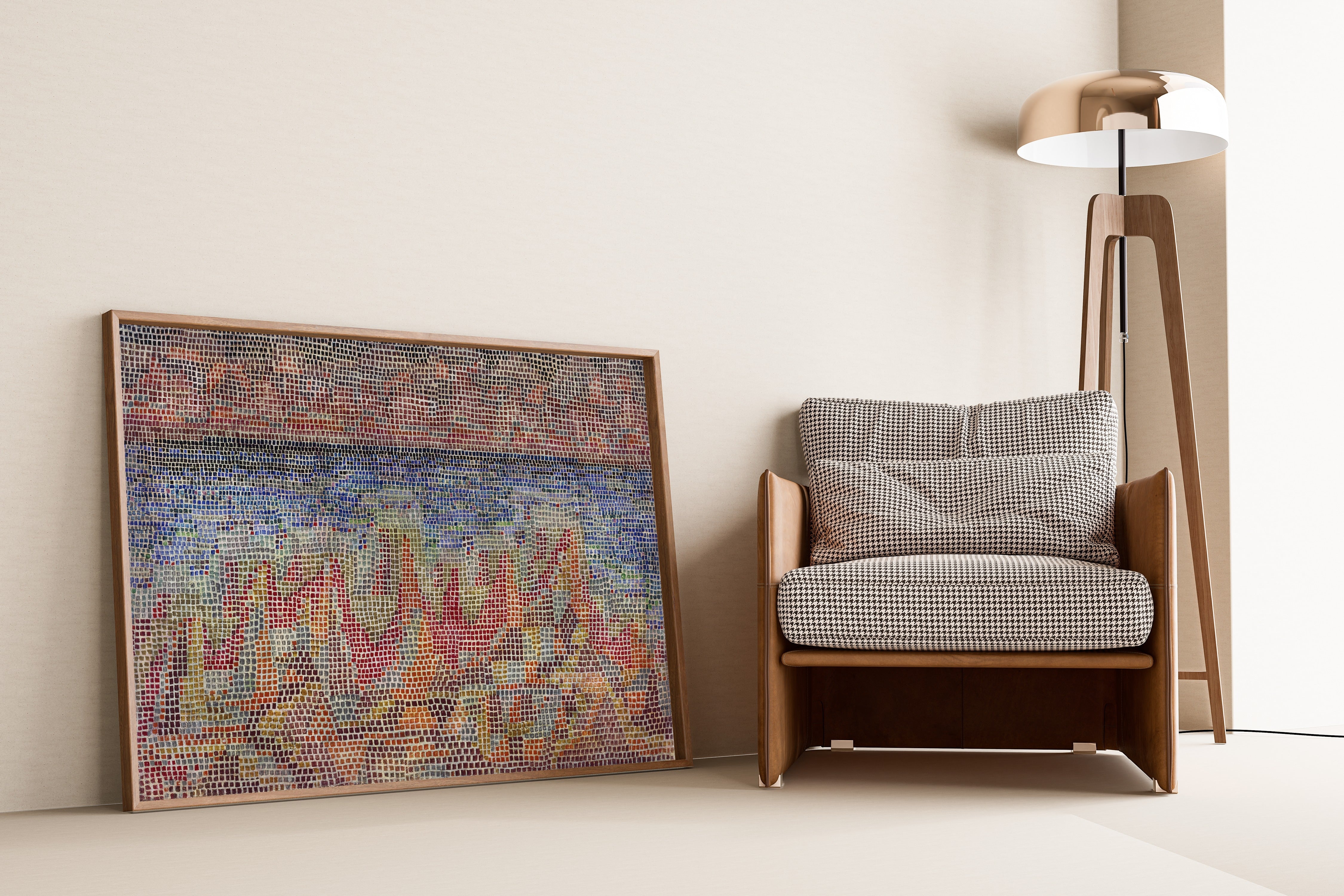 Paul Klee — Cliffs by the Sea | Bauhaus Fine Art Print - 9ArtPrints