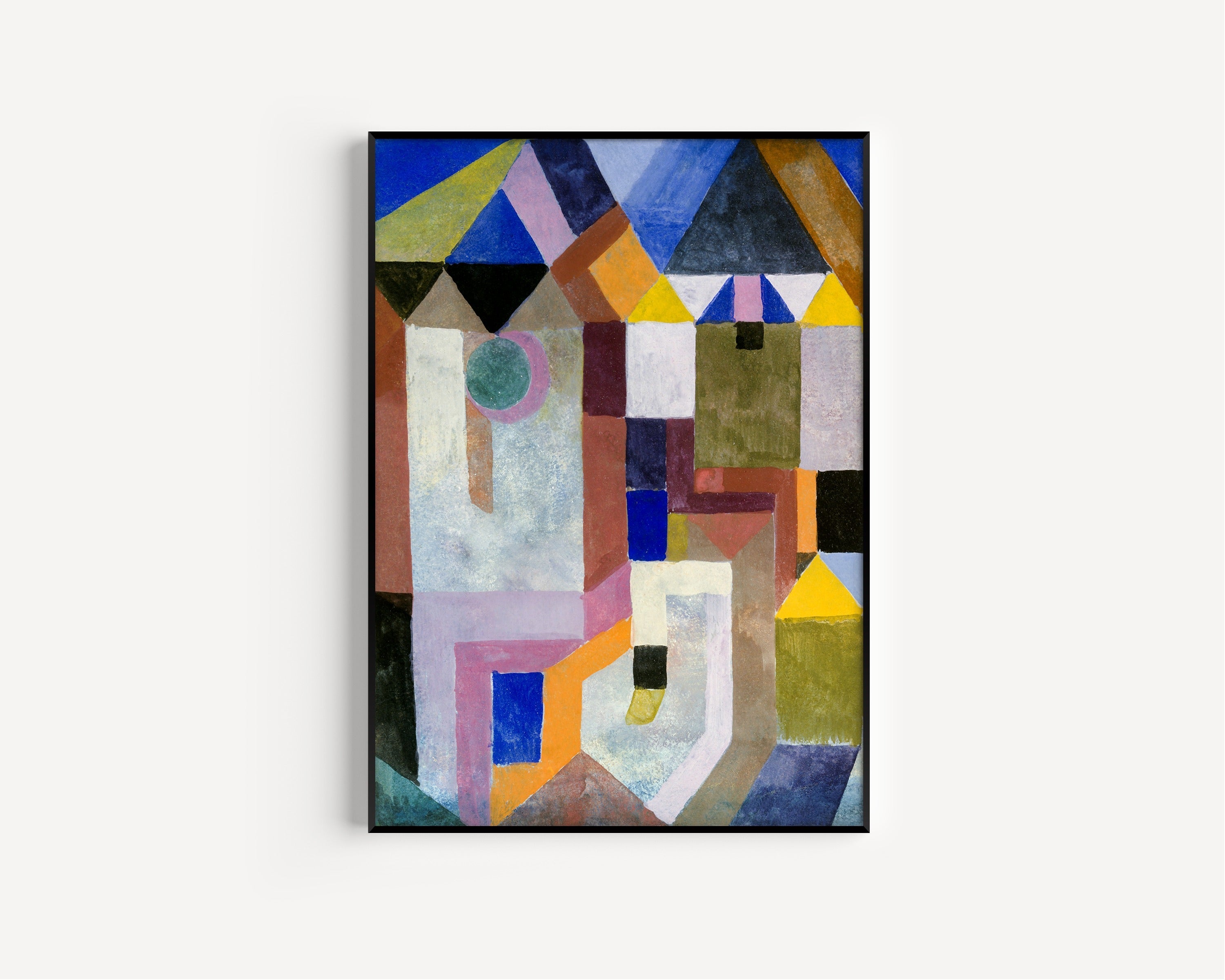 Paul Klee — Colourful Architecture | Bauhaus Fine Art Print - 9ArtPrints