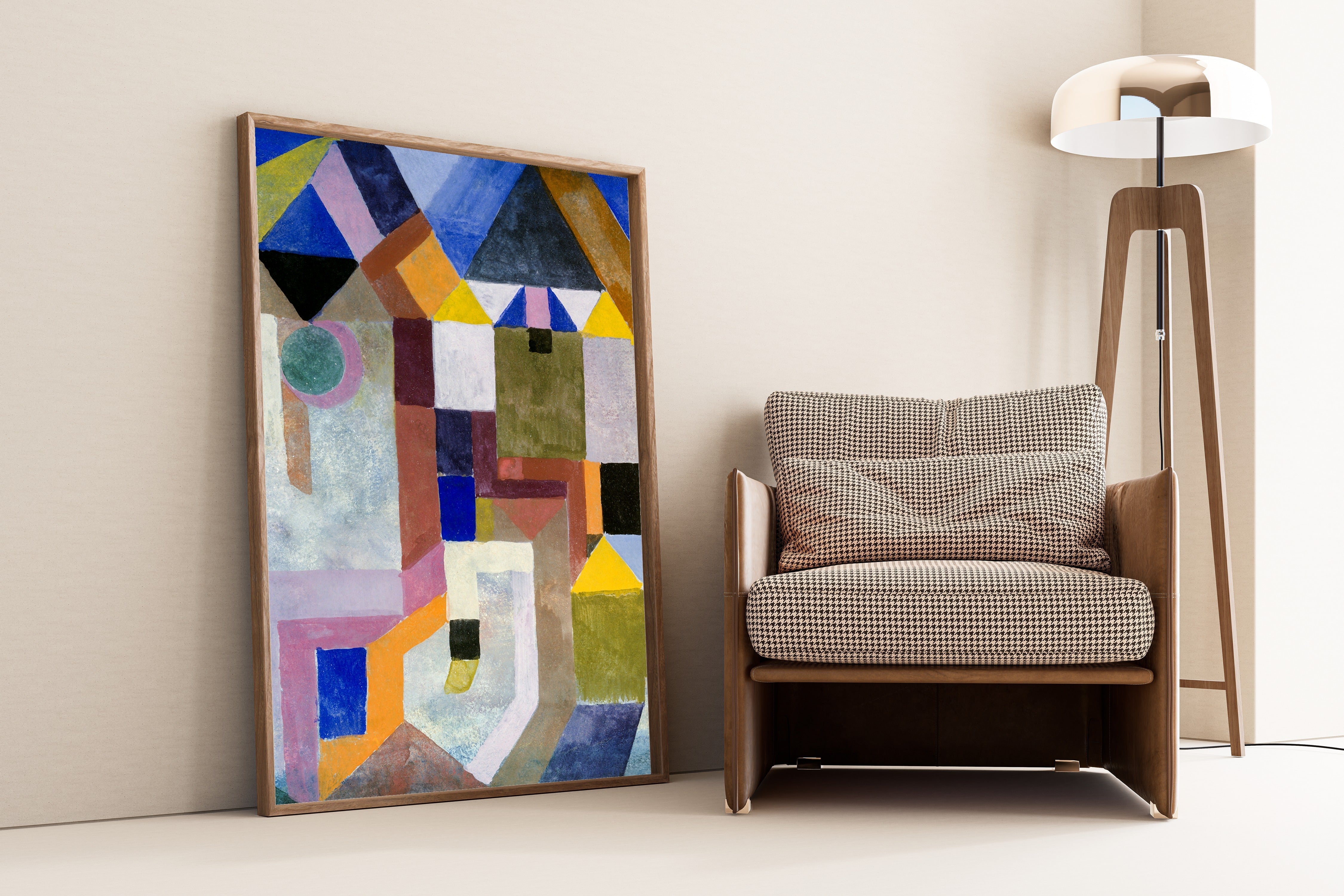 Paul Klee — Colourful Architecture | Bauhaus Fine Art Print - 9ArtPrints