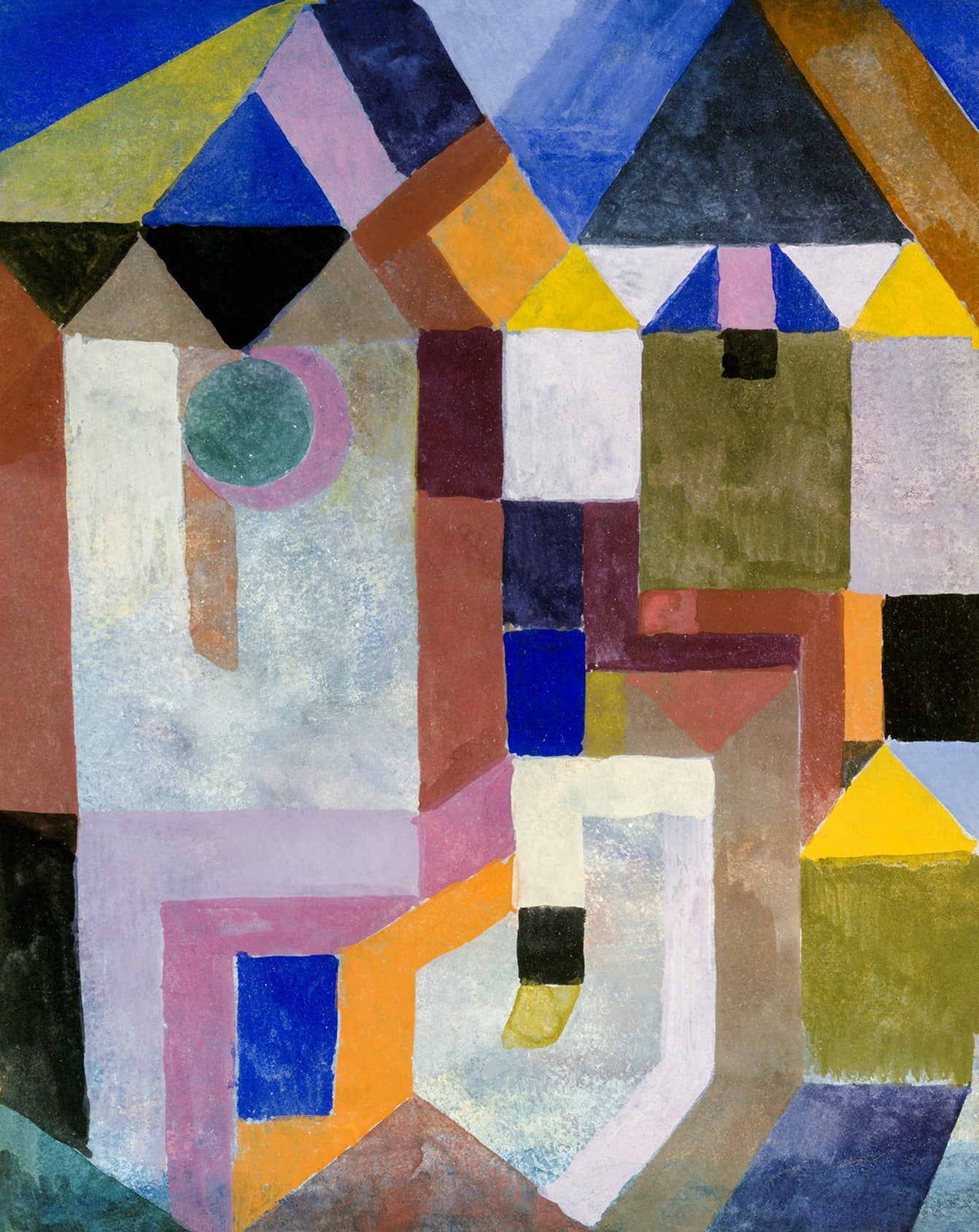 Paul Klee — Colourful Architecture | Bauhaus Fine Art Print - 9ArtPrints