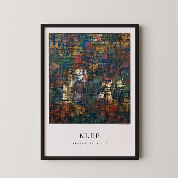 Paul Klee — Colours from a Distance | Abstract Colour Field Print