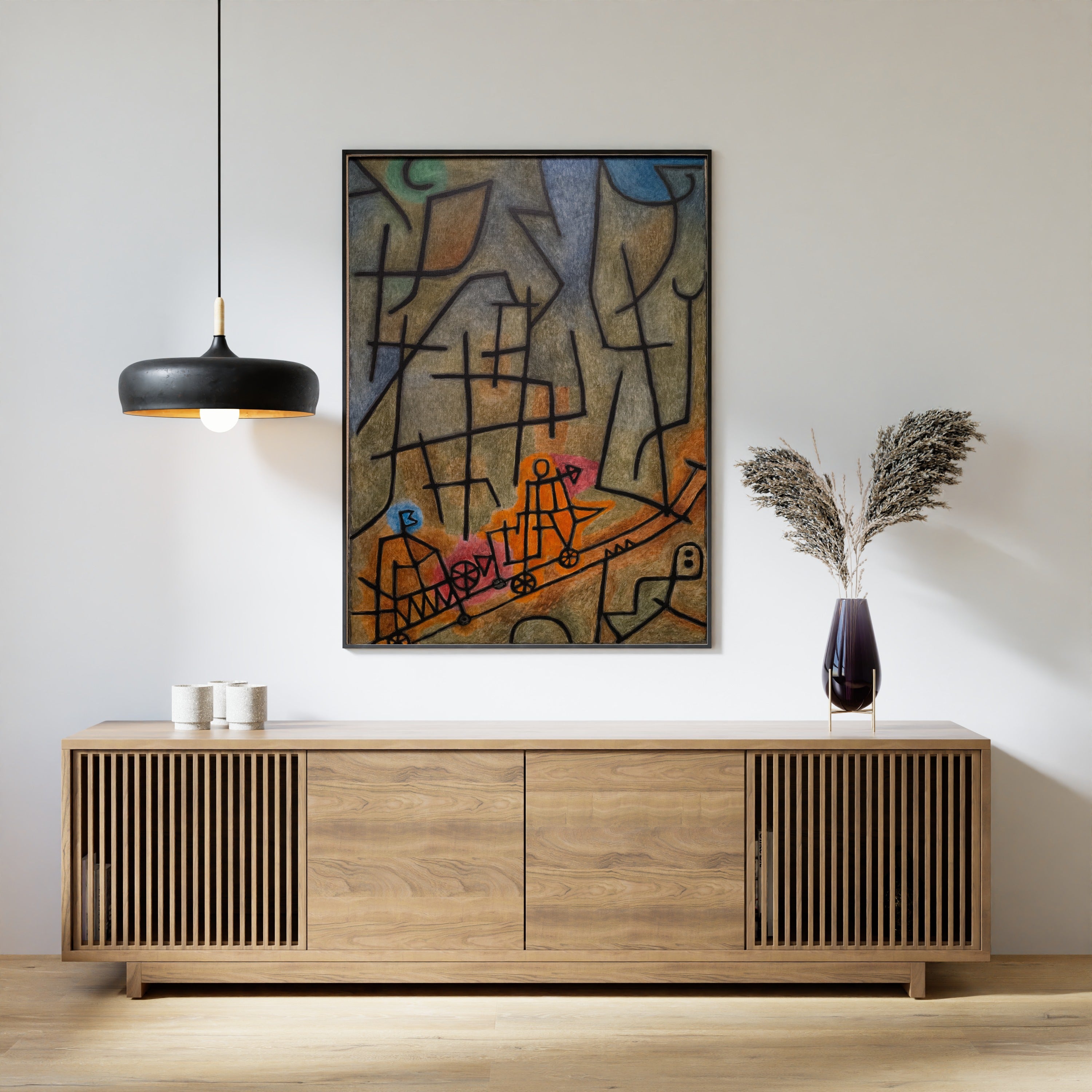 Paul Klee — Conquest of the Mountain | Bauhaus Fine Art Print - 9ArtPrints