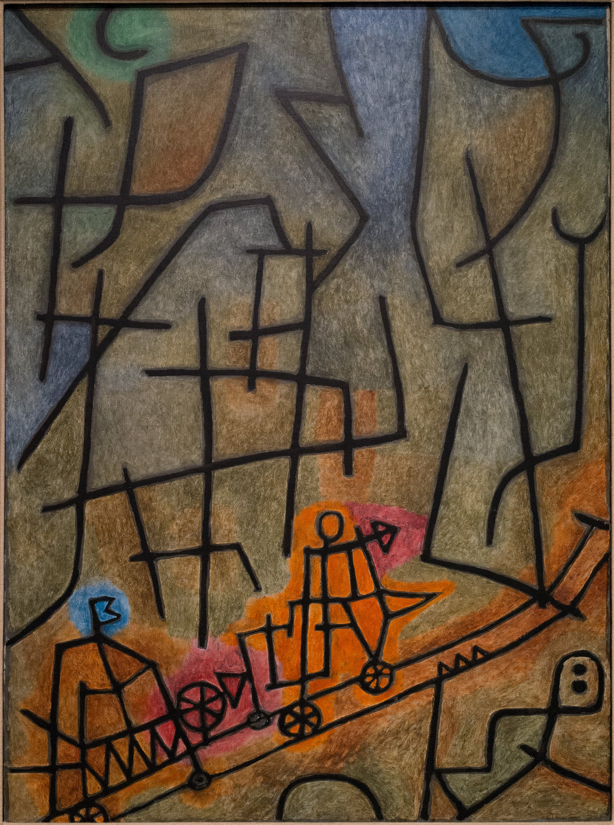 Paul Klee — Conquest of the Mountain | Bauhaus Fine Art Print - 9ArtPrints