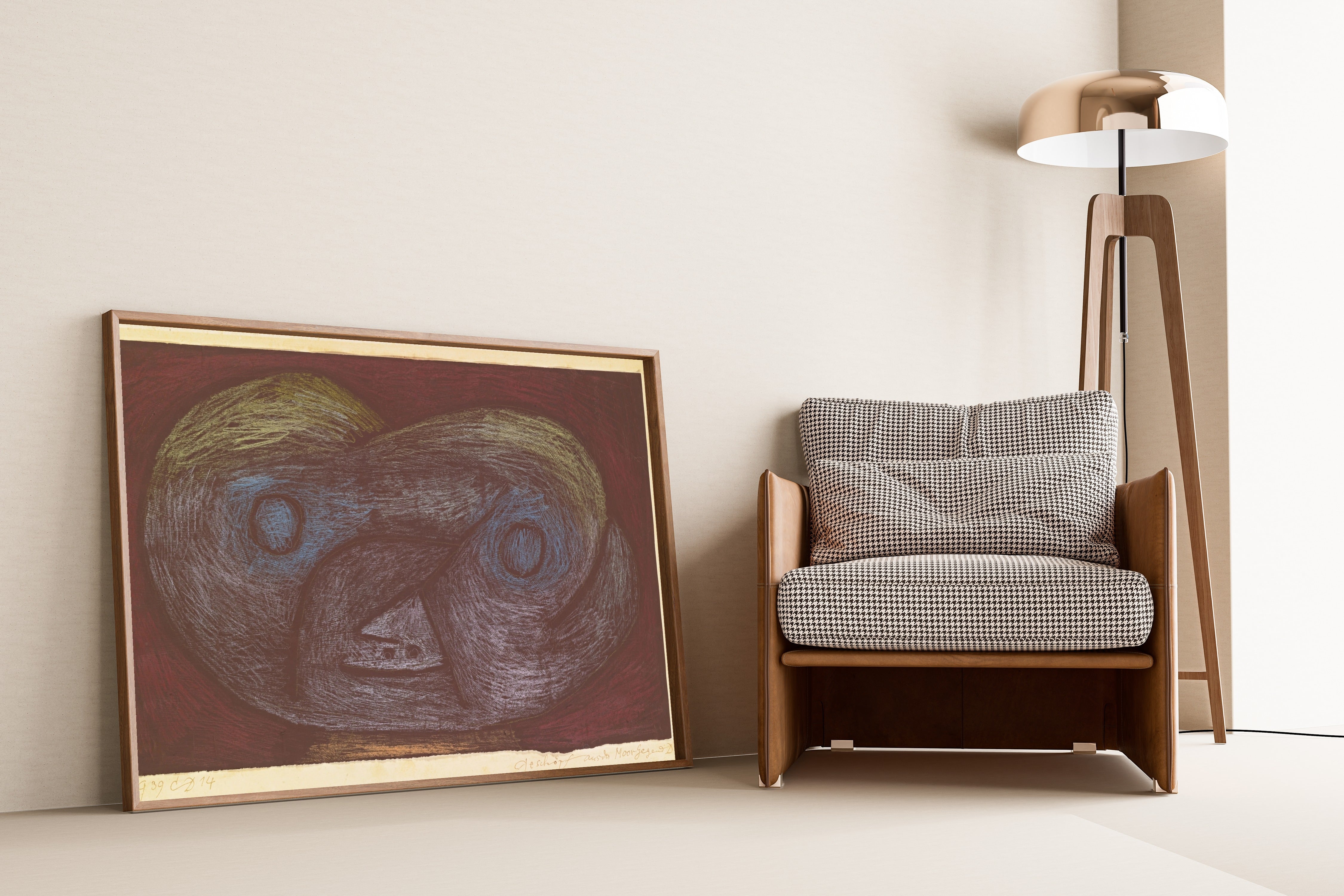 Paul Klee — Creature of the Moorland | Bauhaus Fine Art Print - 9ArtPrints