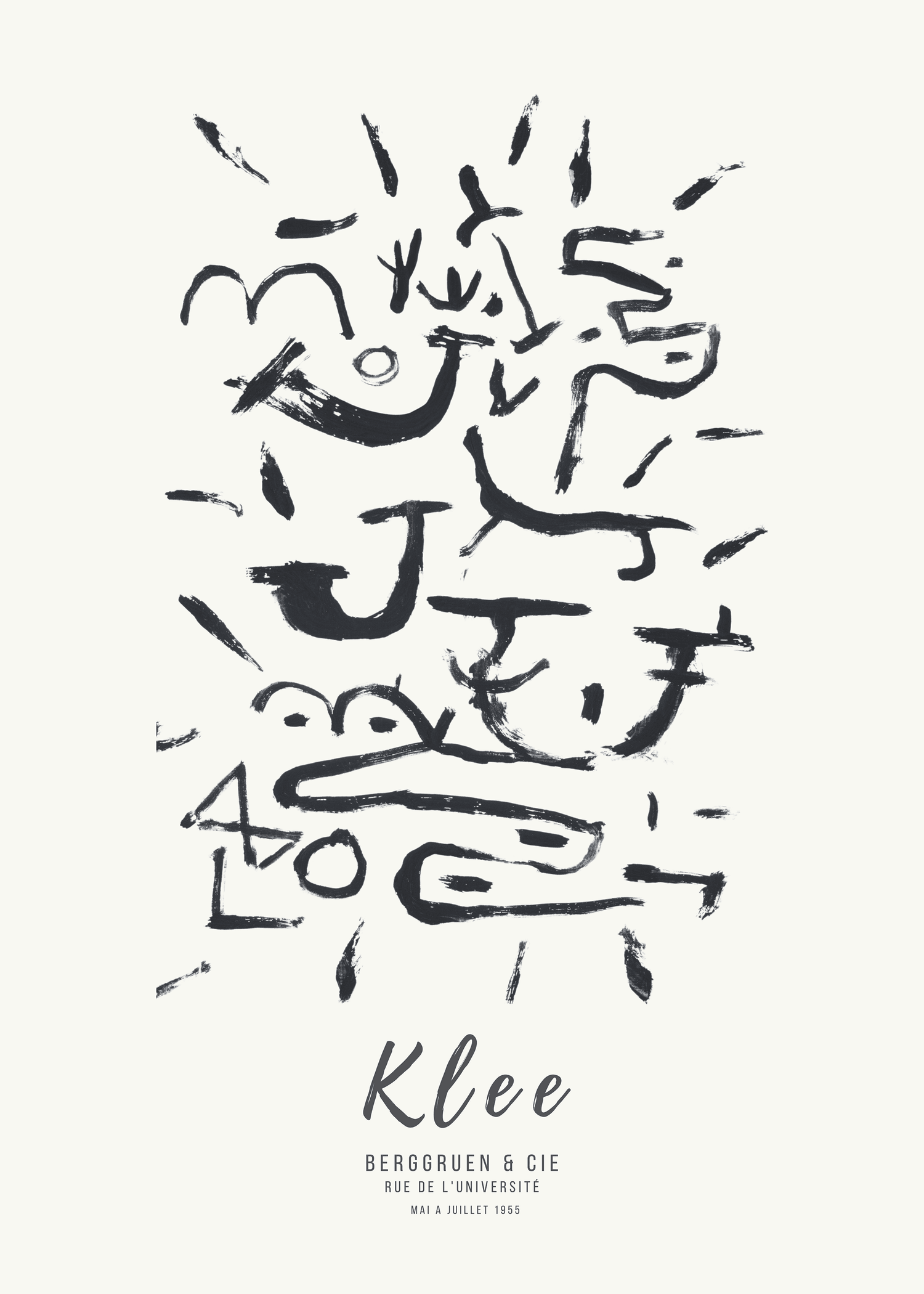 Paul Klee — Creeper and Climber | Bauhaus Abstract Art Print - 9ArtPrints