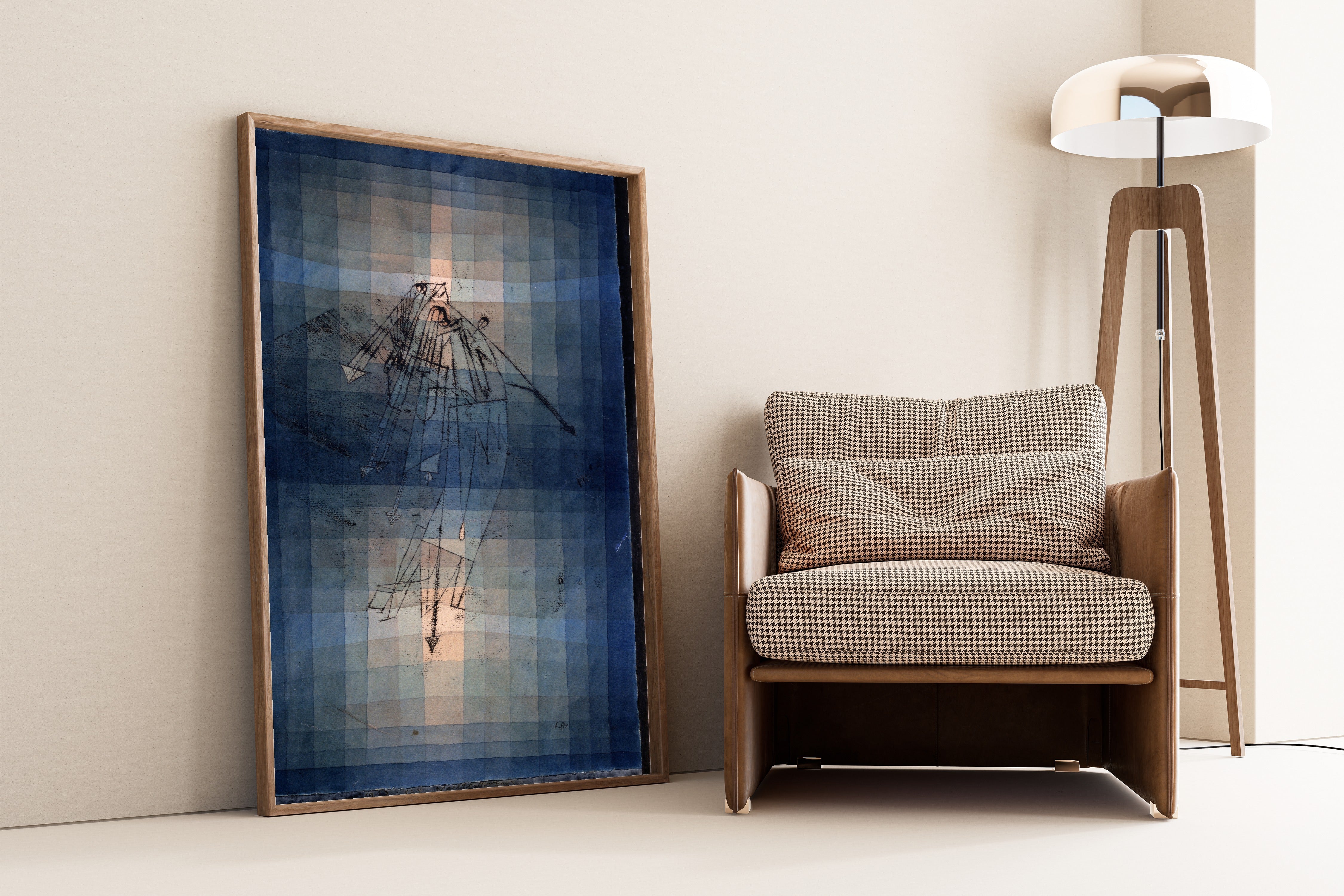 Paul Klee — Dance of Moth | Bauhaus Fine Art Print - 9ArtPrints