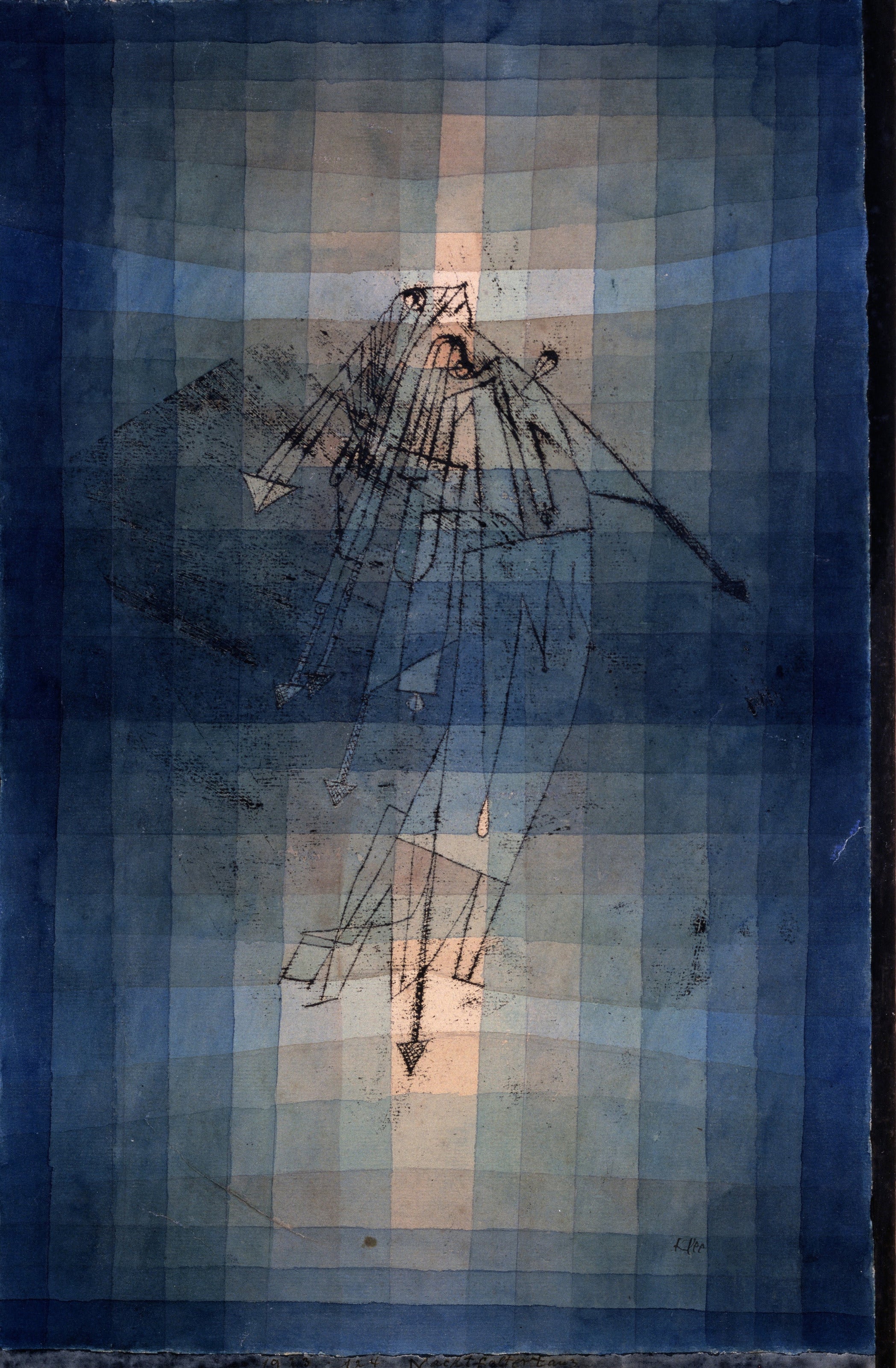 Paul Klee — Dance of Moth | Bauhaus Fine Art Print - 9ArtPrints